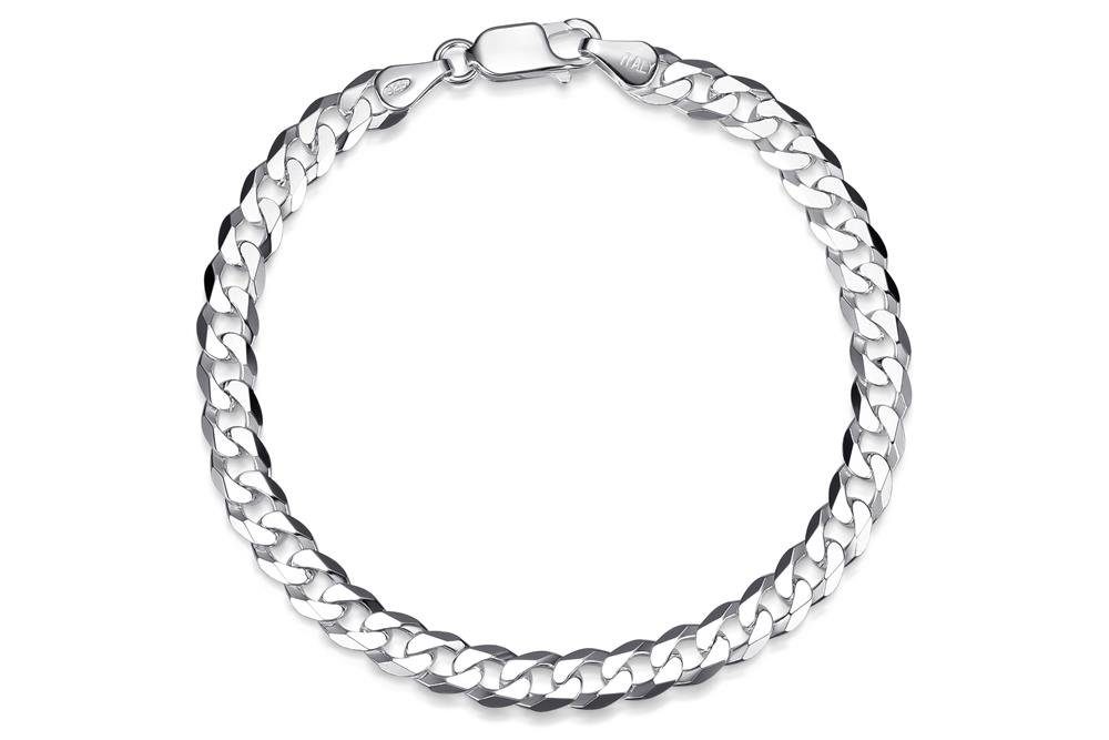 Silberkettenstore Silberarmband Panzerkette Armband 6mm - günstig online kaufen