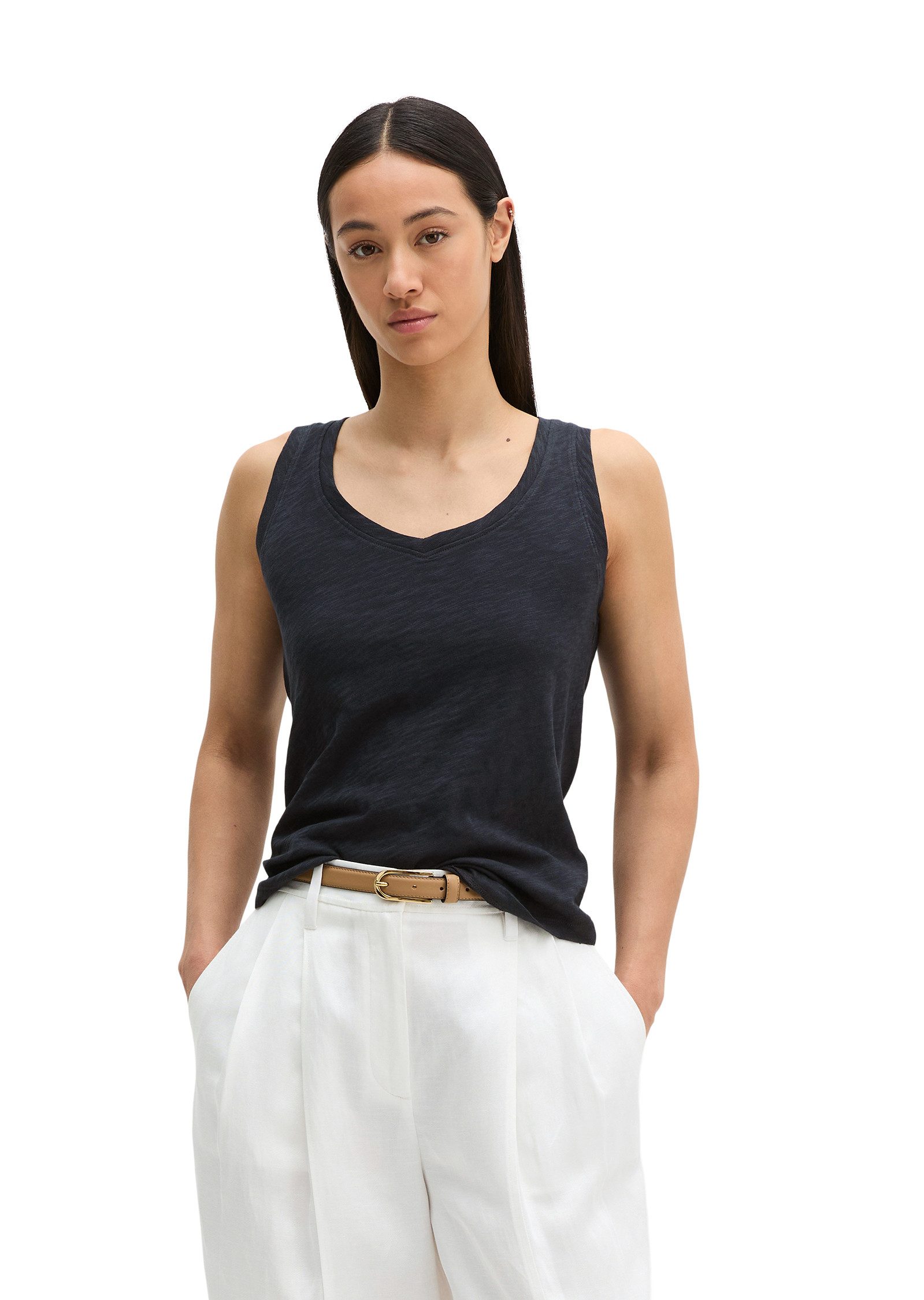 Marc O'Polo T-Shirt aus Slub-Jersey