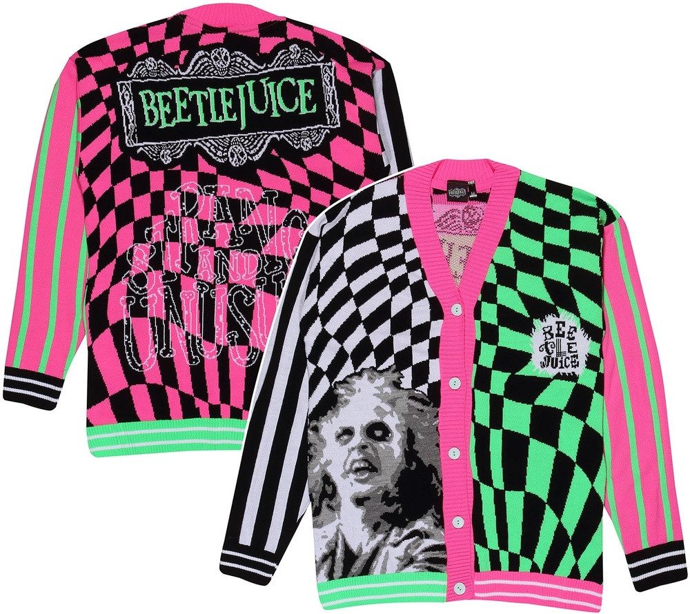 Beetlejuice Strickjacke Showtime Strange And Unusual günstig online kaufen