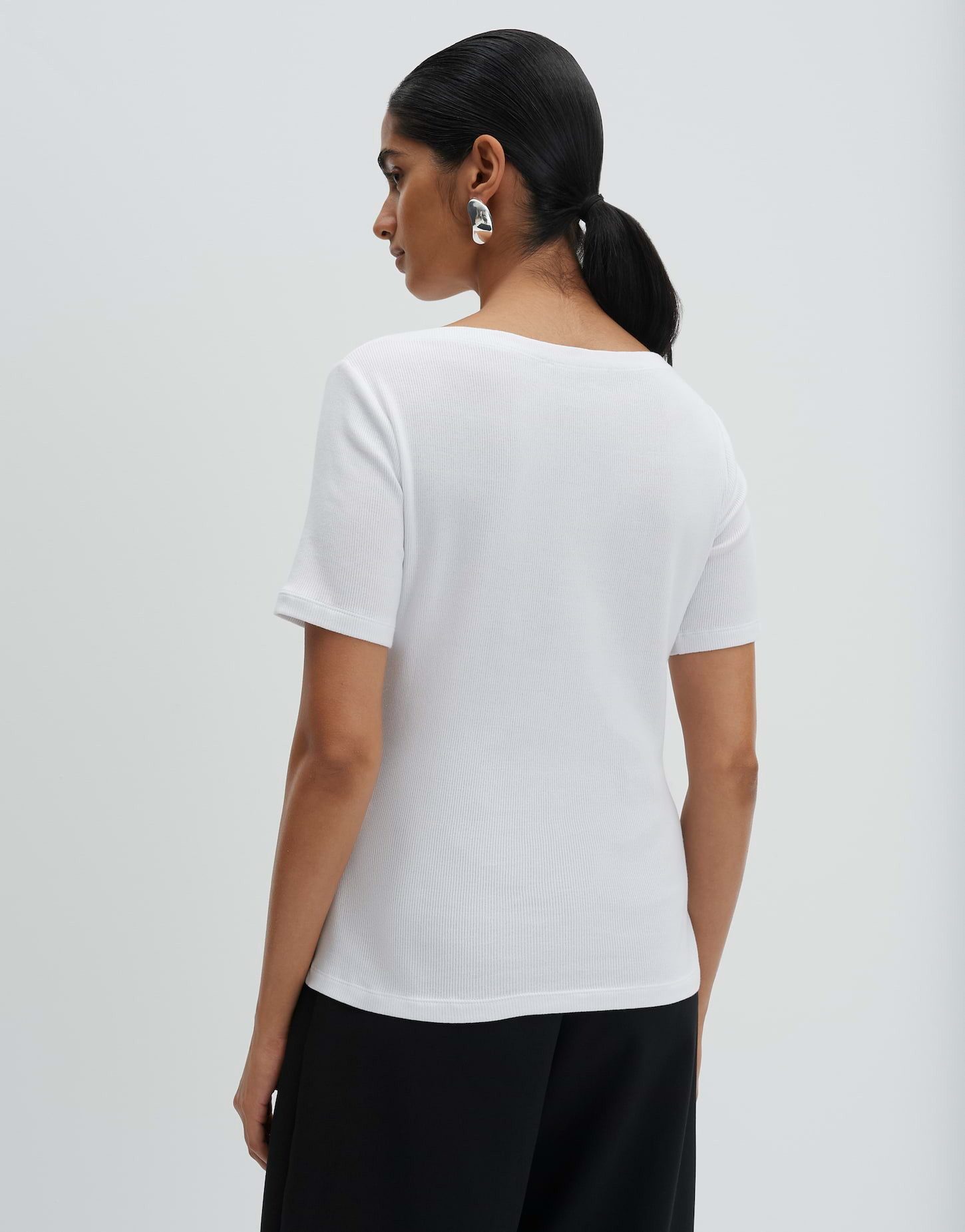 someday 3/4-Arm-Shirt Klenja Schmale Passform, elastisch und figurbetont