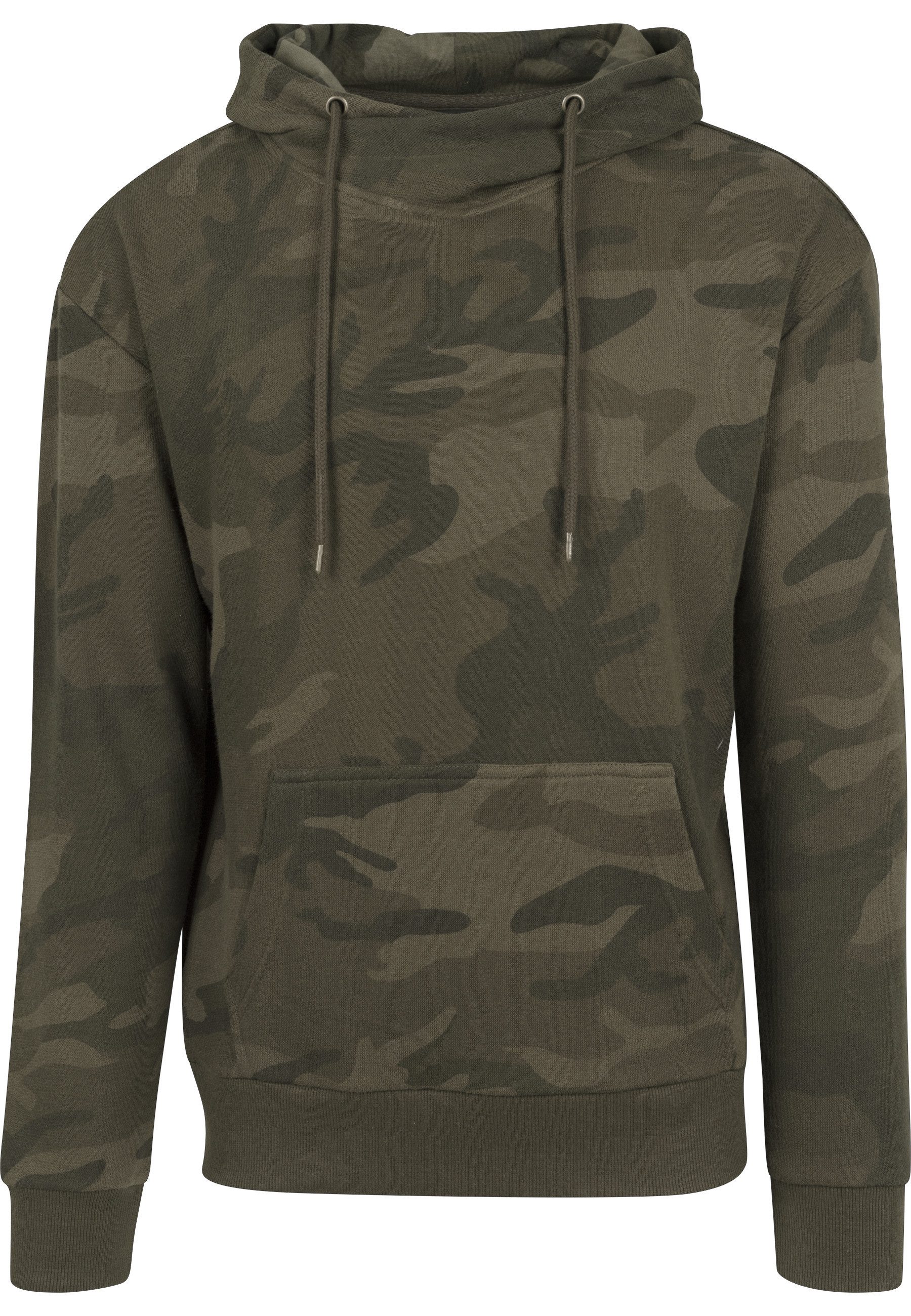 Hoodie Urban Classics Herren High Neck Camo Hoody