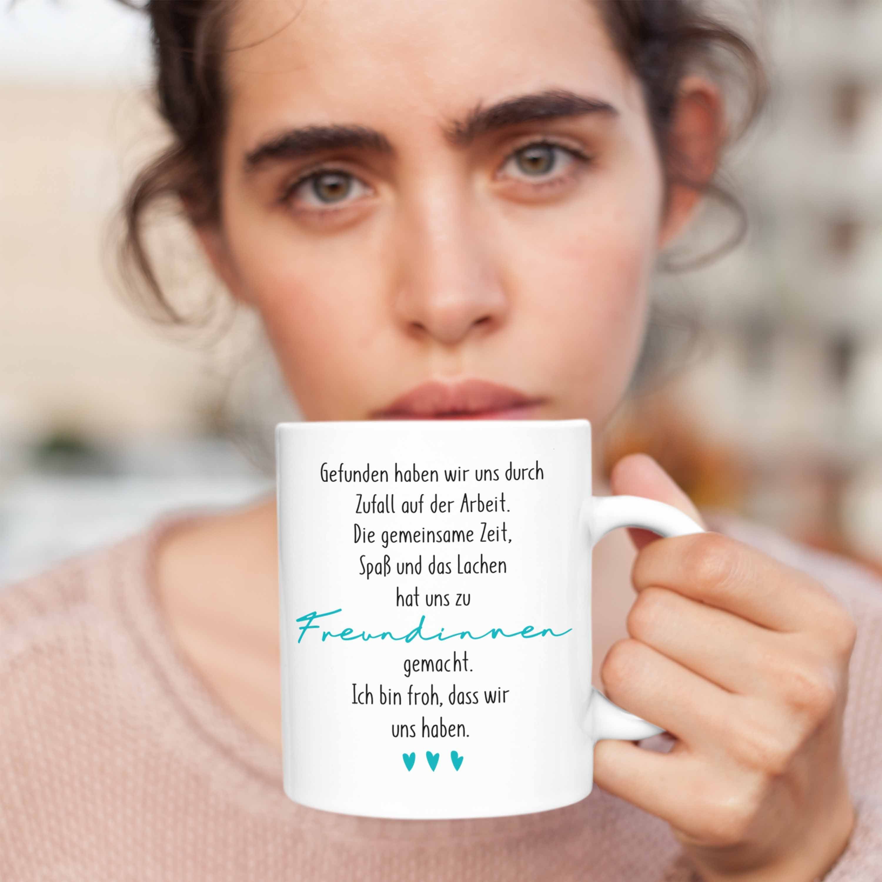 Geschenk Trendation - Kollegin Arbeitskollegin Weiss Tasse Trendation Beste Tasse Geschenkide