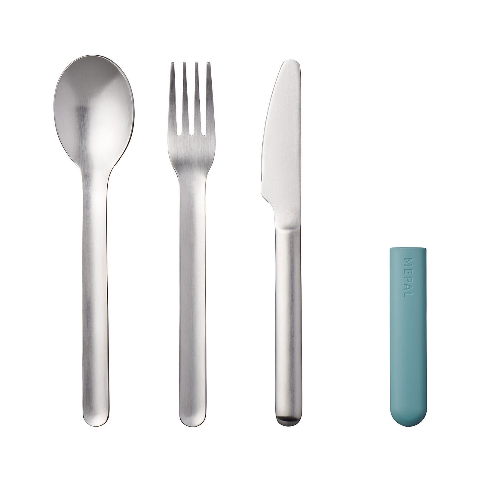 Mepal Besteck-Set BLOOM Besteckset 3er Set (3-tlg), Material-Mix, Spülmaschinengeeignet