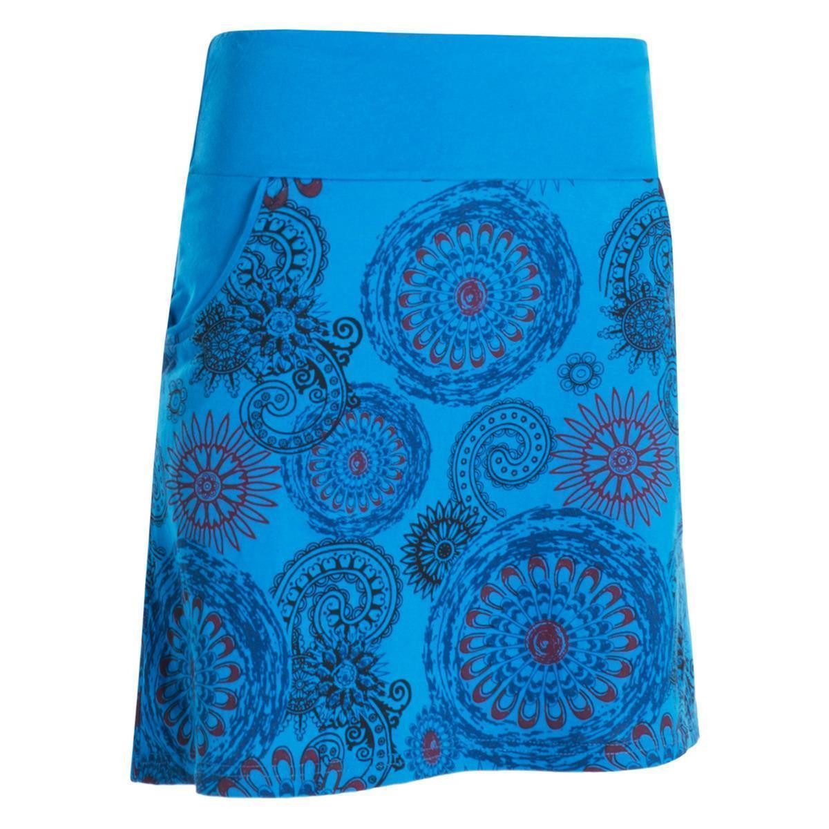 Vishes Minirock Kurzer Damen Baumwoll-Rock Taschen-Rock Mini-Röcke Mandalas Hippie, Ethno, Goa Style – Bild 4 von 4