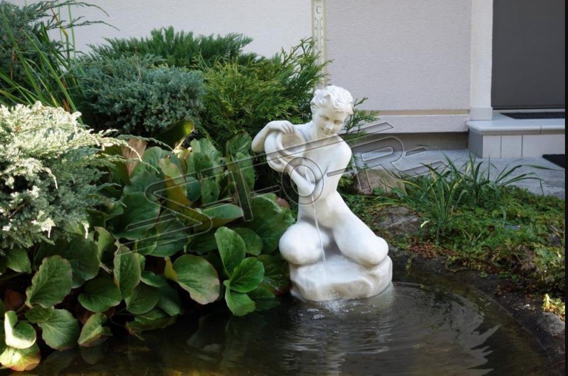 JVmoebel Skulptur Fontainen Figur Statue Figuren Statuen Skulptur Skulpturen Garten | Skulpturen