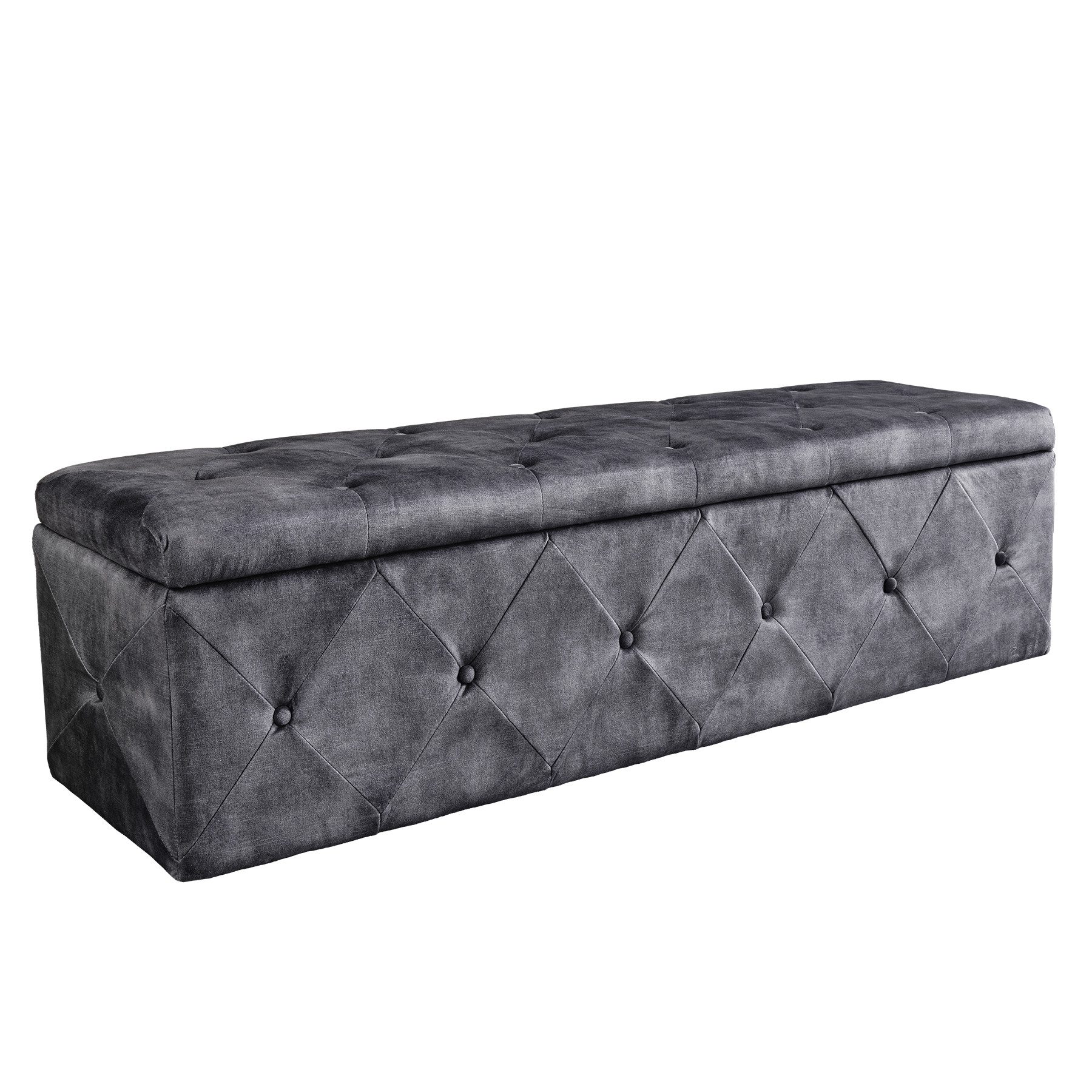 Bettbank EXTRAVAGANCIA 140cm grau
