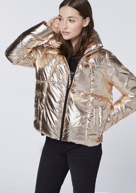 JZ & Co Steppjacke in Metallic-Optik