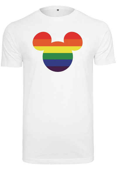 Merchcode Kurzarmshirt Herren Mickey Mouse Rainbow Pride Tee (1-tlg)