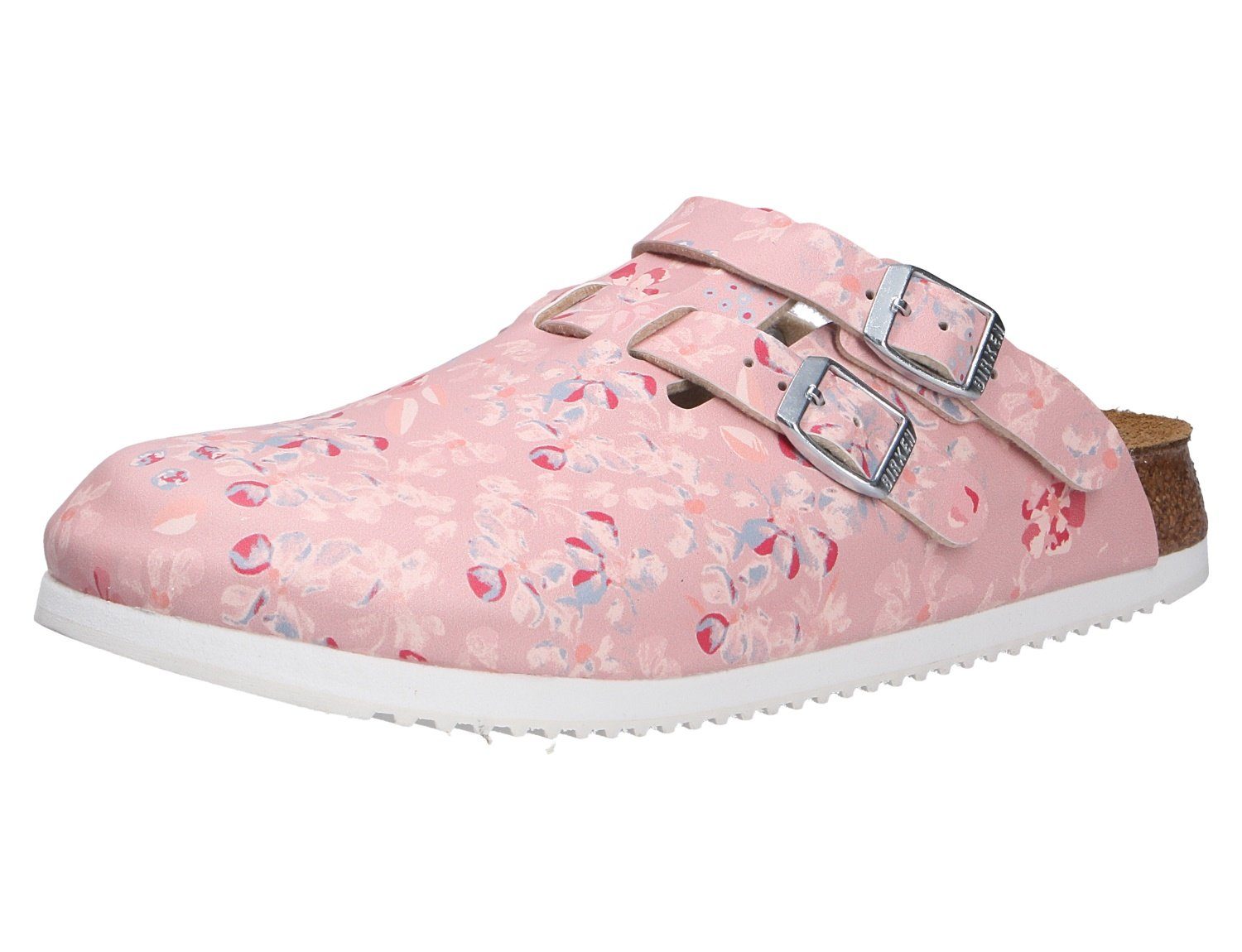 Field Rose Flower Birkenstock Pantolette Klassischer Schnitt (Schmal)