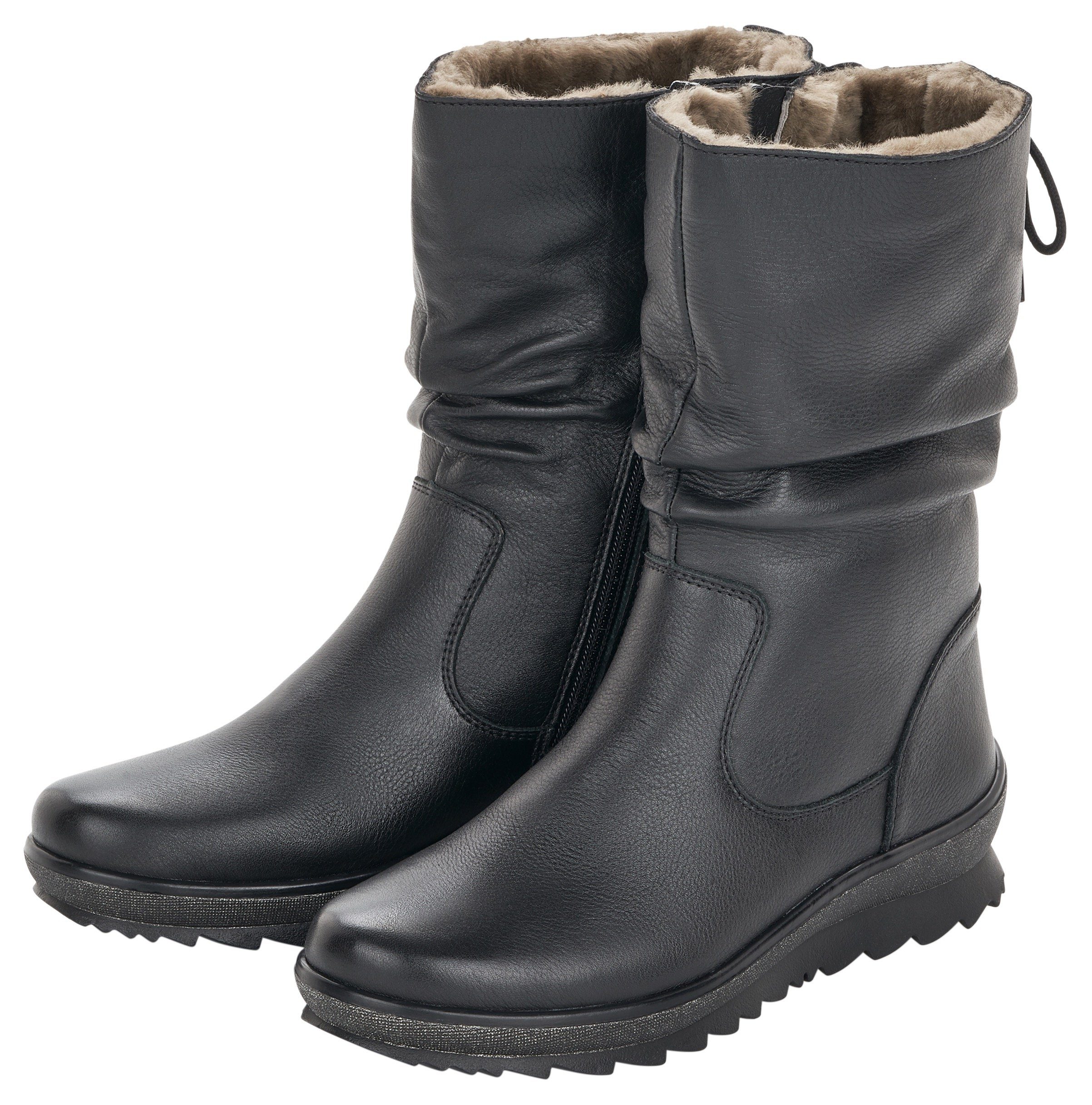 Rieker Boots Stiefel Schaft Gerafft Rieker Damen Klassische