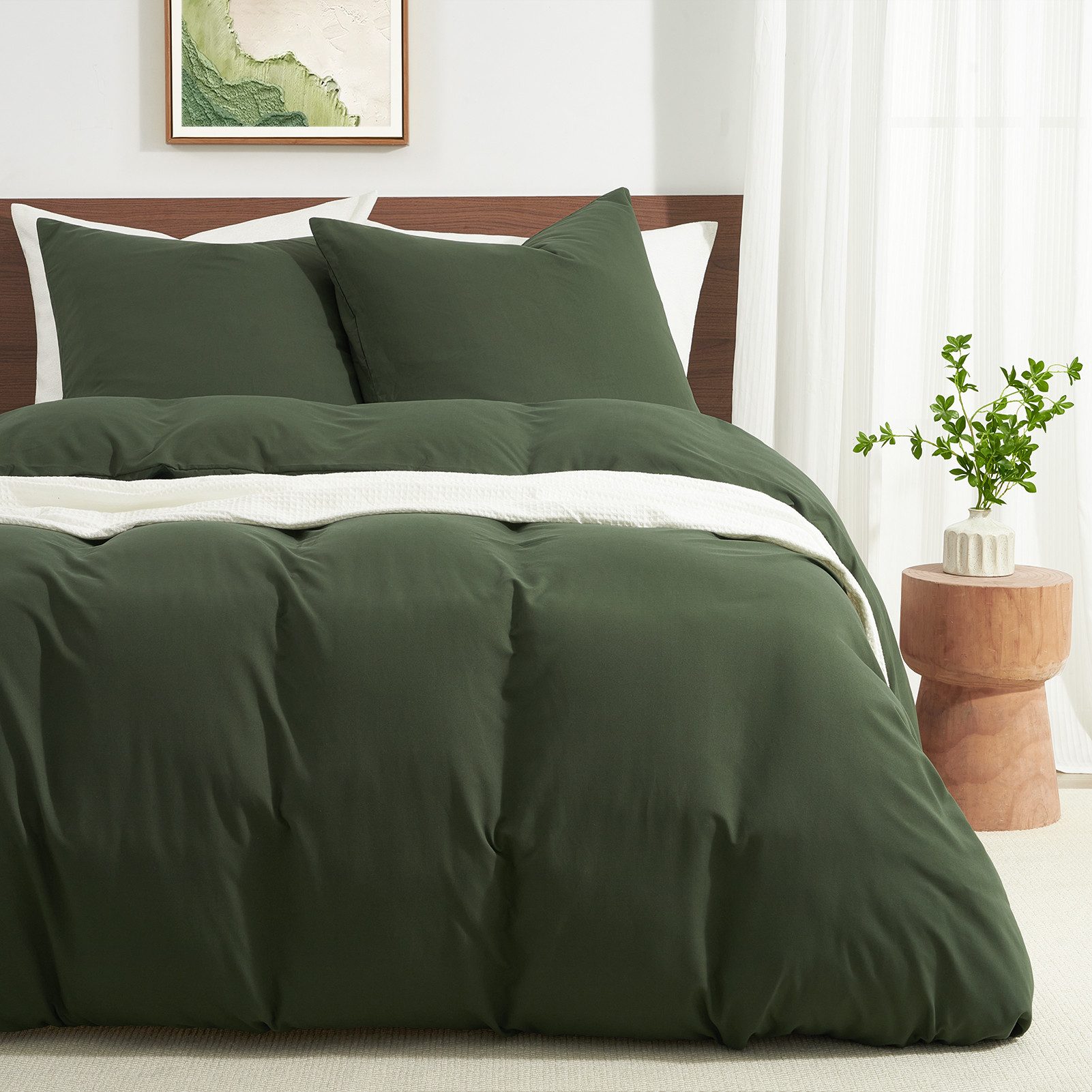 Topfinel Bettwäsche 135x200cm, Seersucker Bettwäsche-Sets, bügelfrei, aller günstig online kaufen