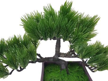 Kunstbonsai Künstlicher Bonsai Baum im Topf 21cm, sesua, Höhe 21 cm