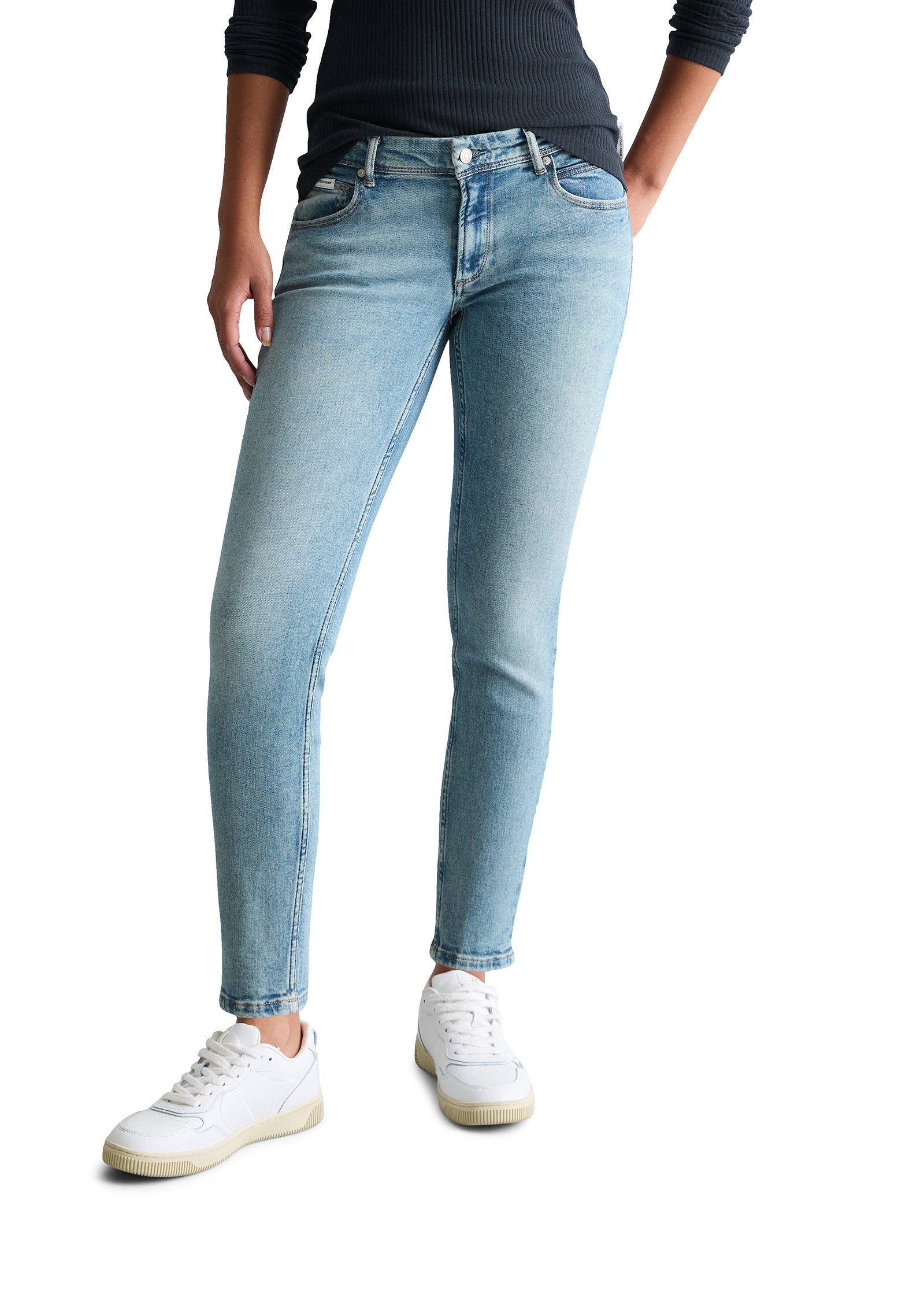 Slim-fit-Jeans aus Organic Cotton-Mix