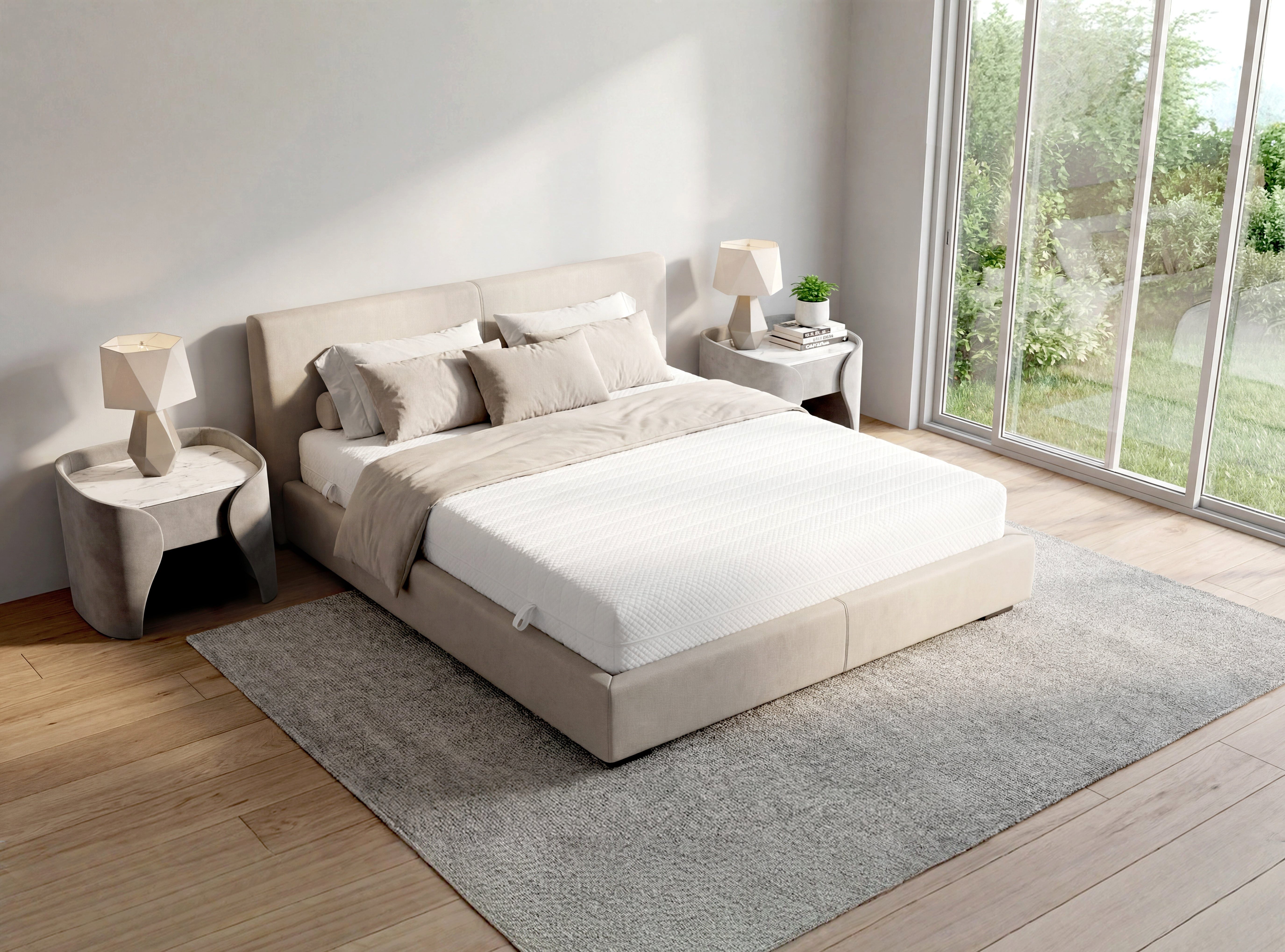 Taschenfederkernmatratze 7-Zonen Federkernmatratze, doppelseitig nutzbar, 10 Schichten, CHITA, 20.0 cm hoch, 20 cm hoch, Doppelseitig, Wendbar, Ergonomisch, Atmungsaktiv