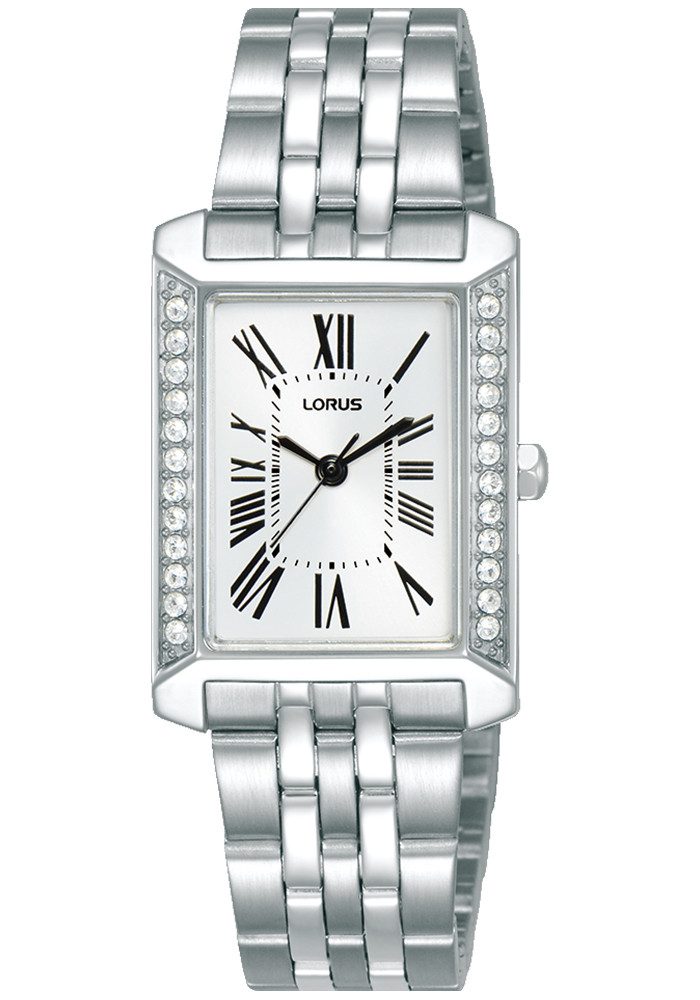 LORUS Quarzuhr Classic Quarz RG233YX9, Armbanduhr, Damenuhr, Edelstahlarmband, analog