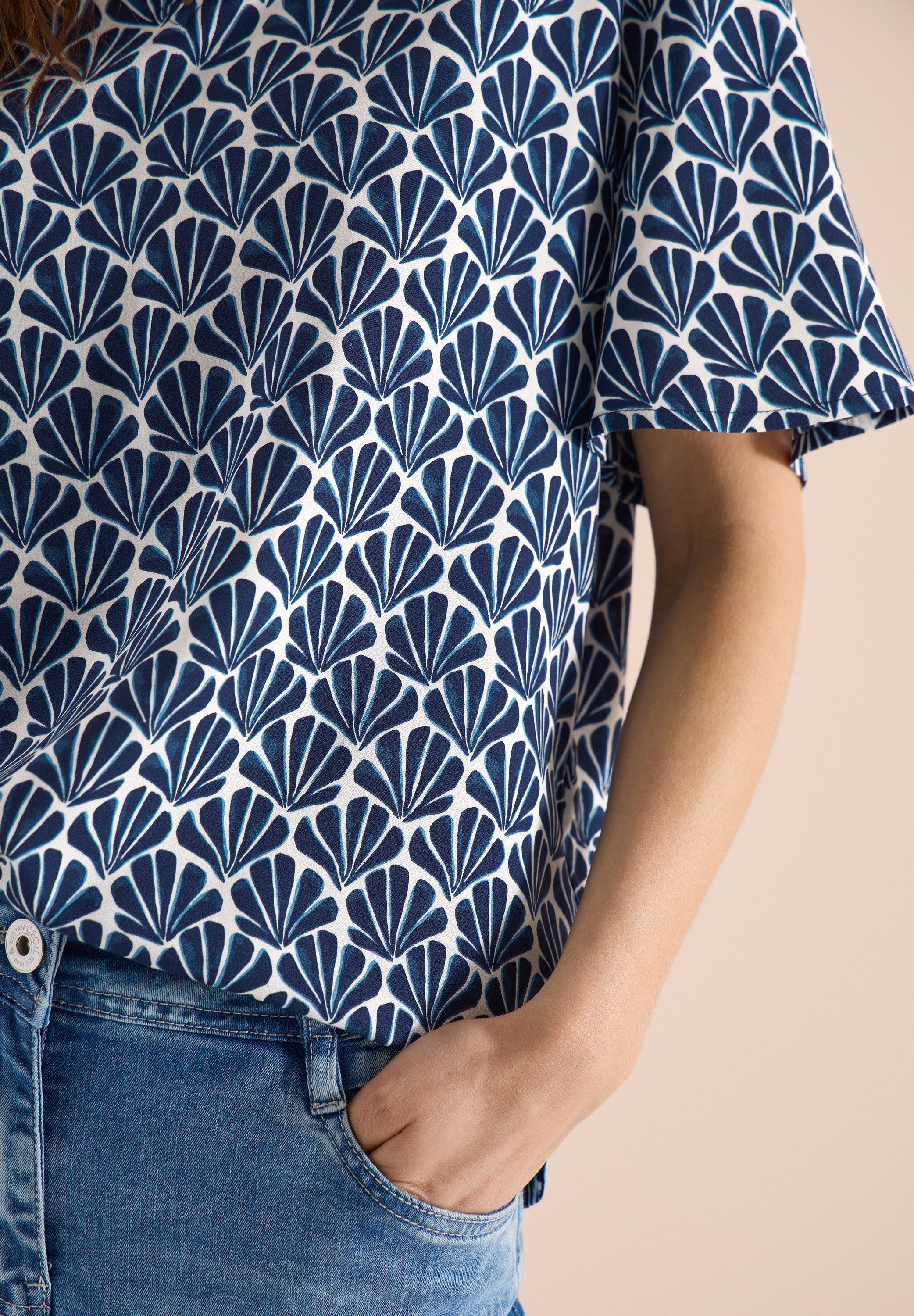 CECIL Shirtbluse mit All-Over Print