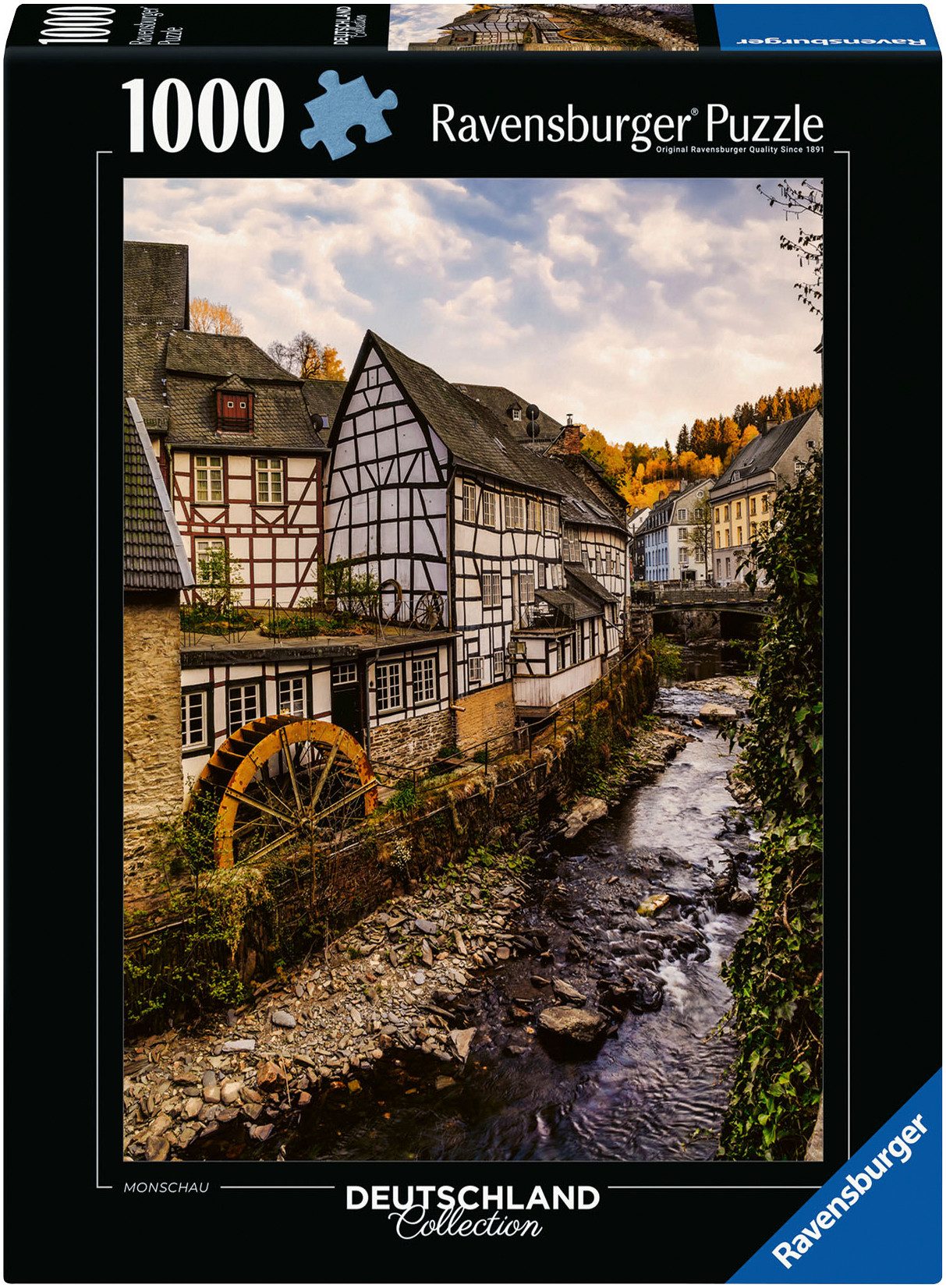 Ravensburger Puzzle Deutschland Collection, Monschau in der Eifel, 1000 Puz günstig online kaufen