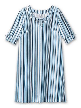 Sheego Jerseykleid Große Größen mit Streifen, in leichter A-Linie