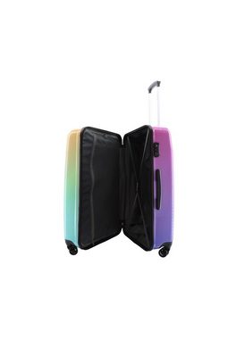 Saxoline® Koffer Rainbow, Mit Teleskopgriffen