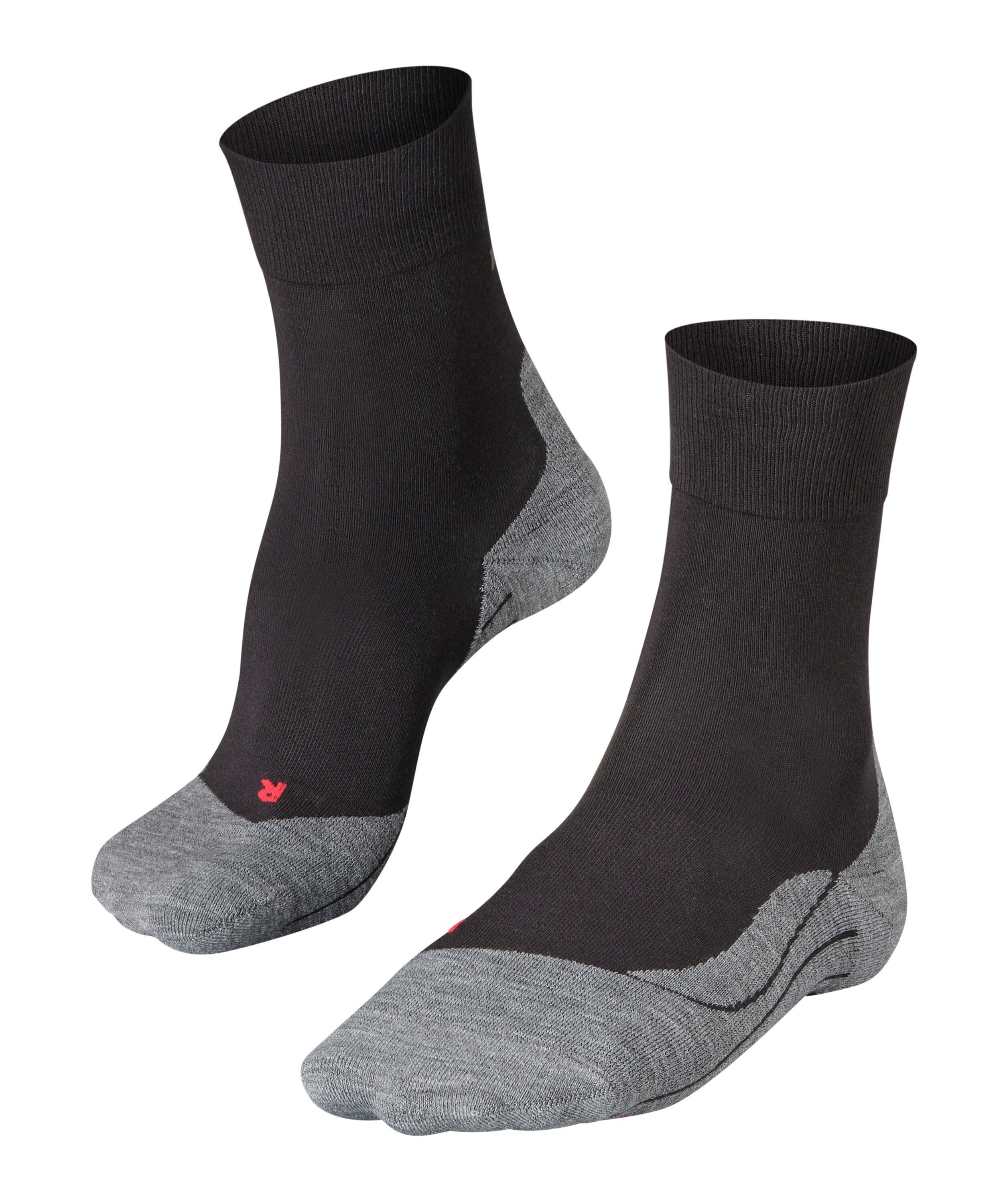 FALKE Laufsocken RU4 Endurance (1-Paar) leichte Laufsocke mit mittlerer Polsterung black-mix (3010)