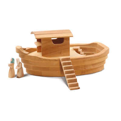 Ostheimer Spielzeug-Boot Arche Holz-Arche, (Set, 4-tlg., Set), Made in Europe (Bosnien)