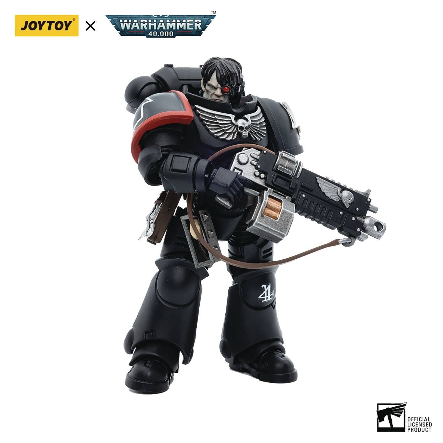 Joytoy (CN) Actionfigur Joy Toy Warhammer 40k Raven Guard Intercessors Brother Nax Actionfigur