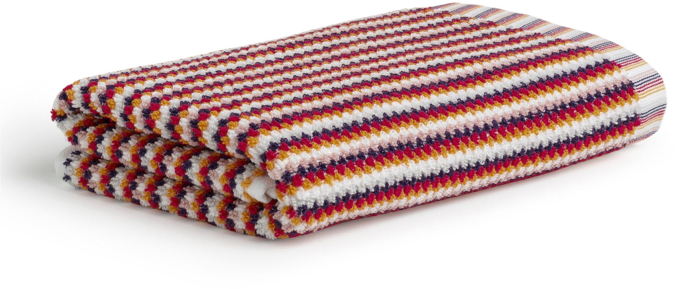 Möve Handtücher Bliss bunt, Walkfrottier (1-St), mit Perlstruktur