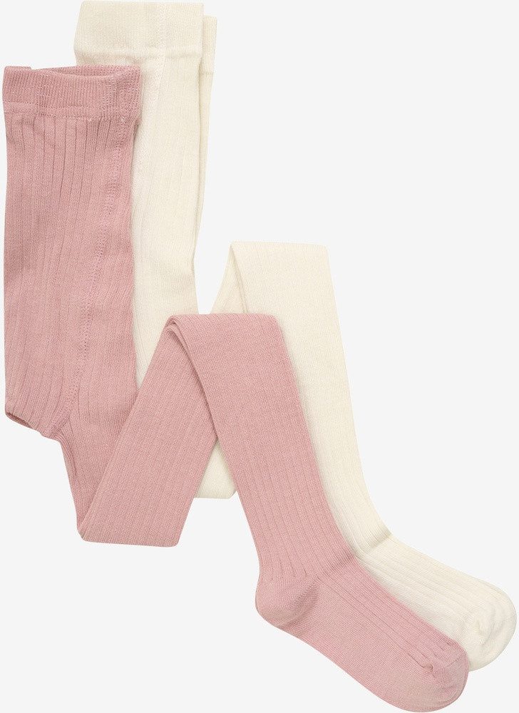 Strickstrumpfhose Stocking Solid Rib 2-Pack