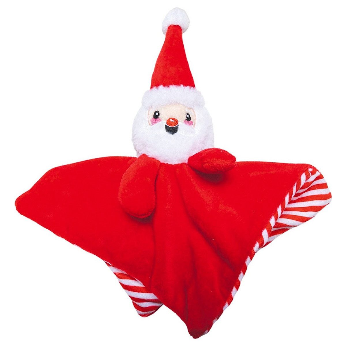 Beeztees Tierkuscheltier Hundespielzeug Weihnachtskuscheltuch Santa aus Plü günstig online kaufen