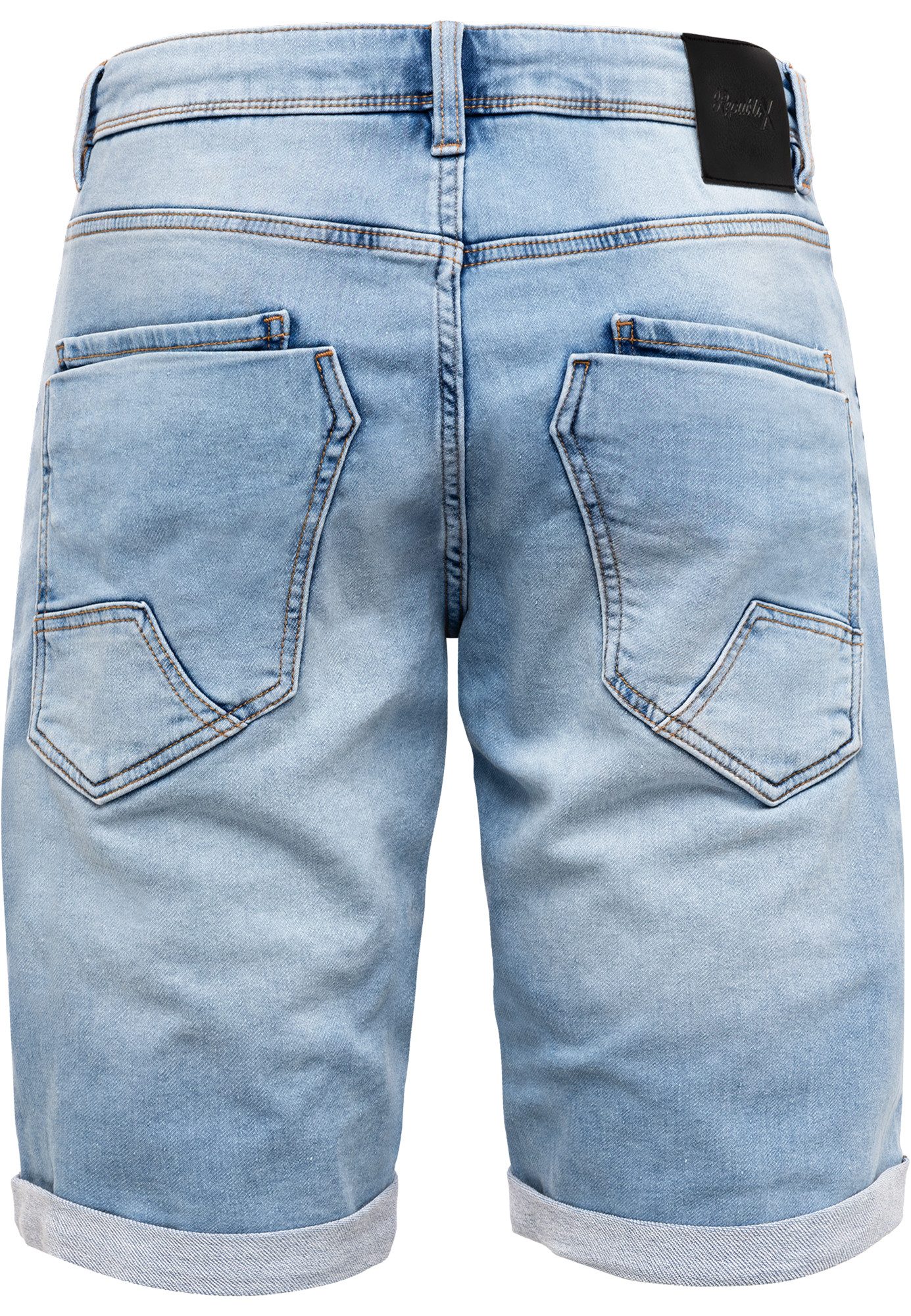 REPUBLIX Jeansshorts JACE Herren Bermuda Jeans Short Hose Regular Fit günstig online kaufen