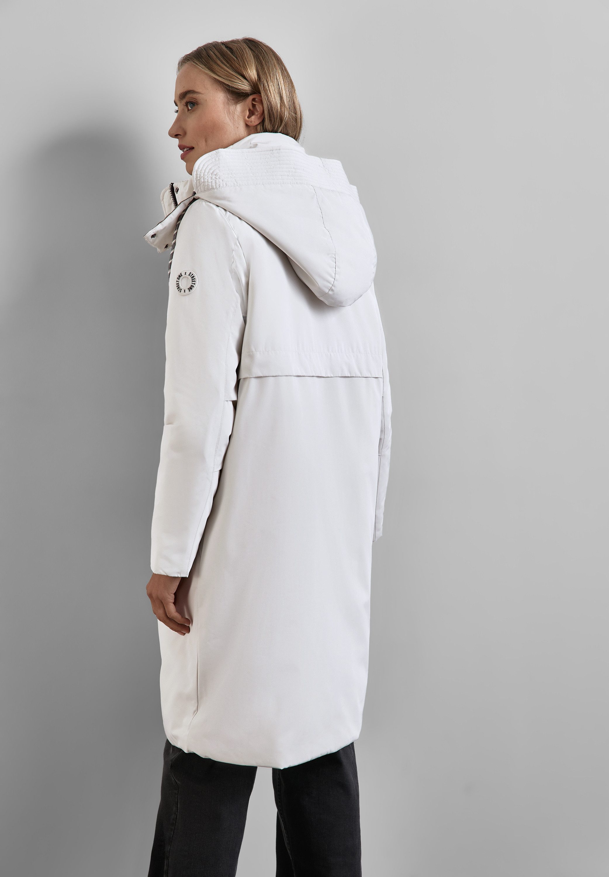 STREET ONE Steppjacke mit verdeckter Knopfleistemit günstig online kaufen