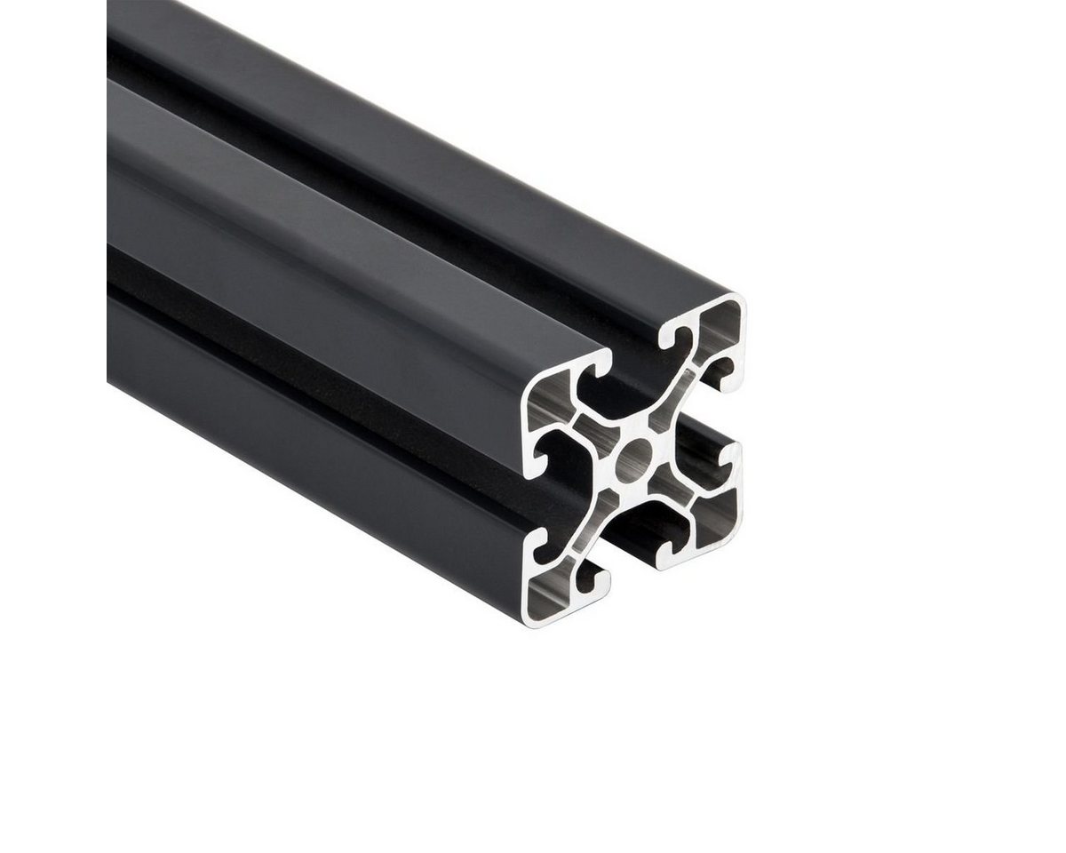 Thumbnail - SCHMIDT systemprofile Profil 100mm Aluminium Profil 40x40mm Nut 8 Anthrazit 4040