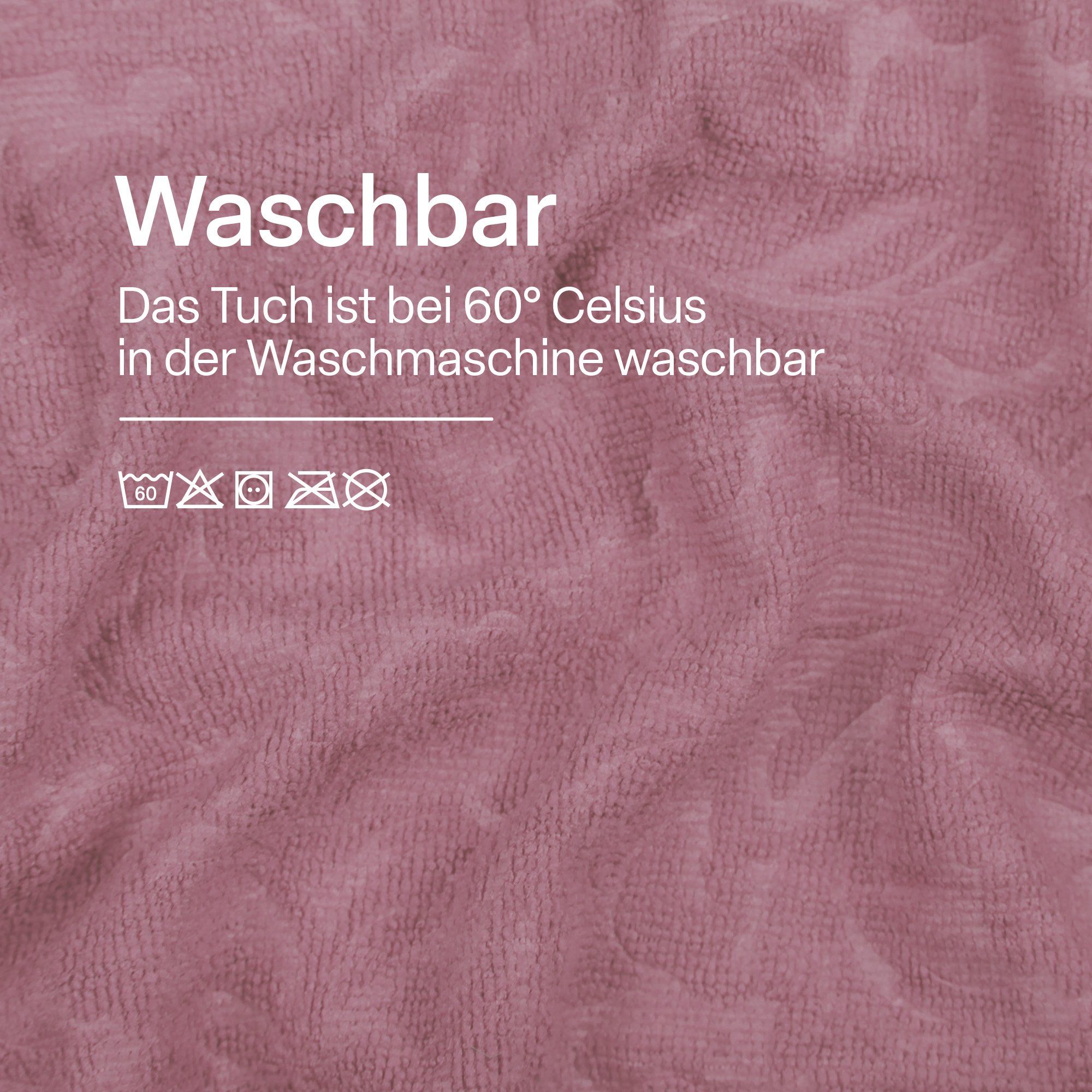 Bestlivings 20315 Geschirrtuch - Hoch Tief Struktur Mikrofasertuch (88% Polyester 12% Polyamid, 45x65 cm, 2-tlg., Microfasertuch Handtuch - Reinigungstuch - hochwertig 220g/m² Qualität)