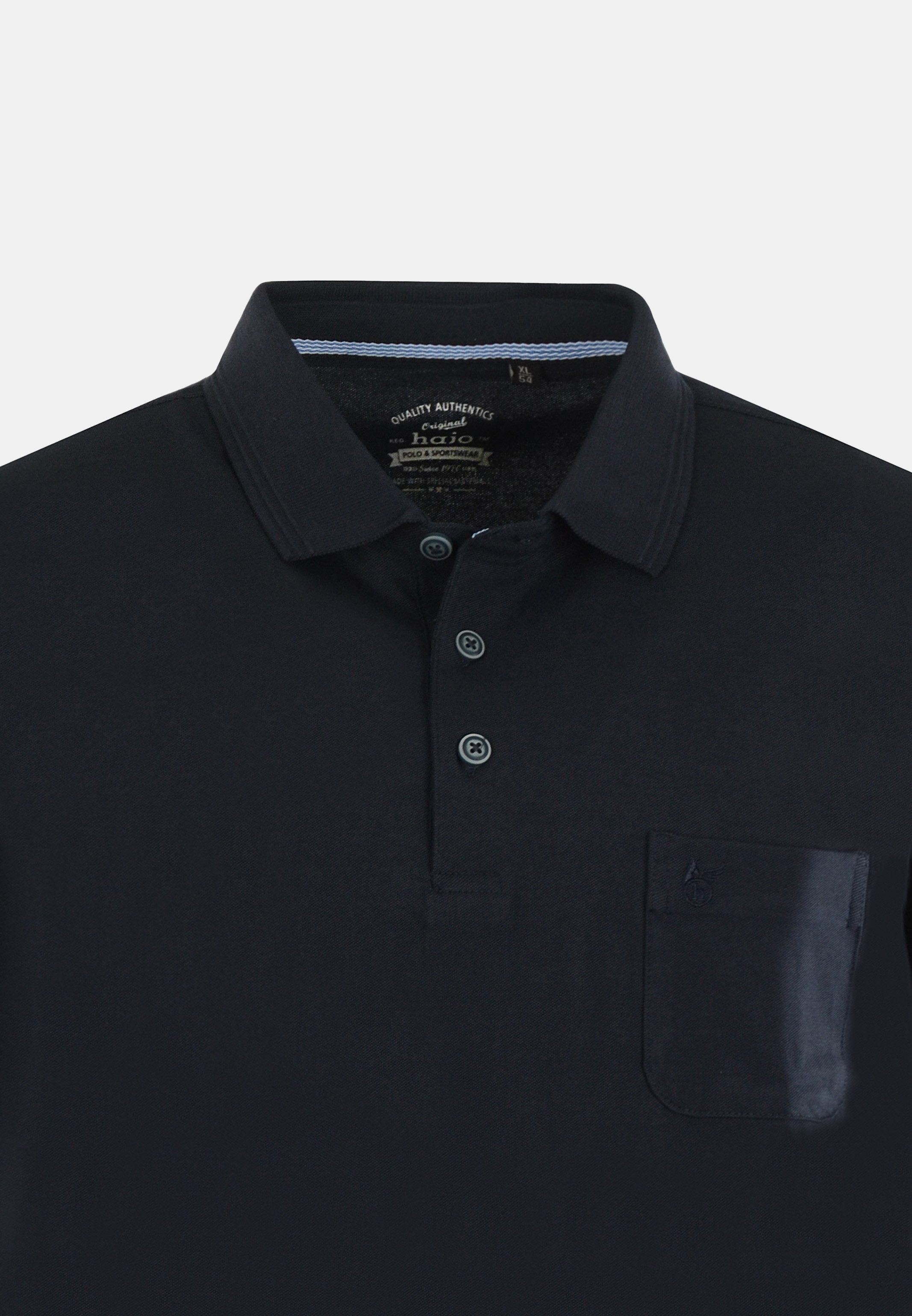 Hajo Poloshirt Pique (1-tlg) Poloshirt - Baumwolle - Atmungsaktiv - Gesäumt günstig online kaufen