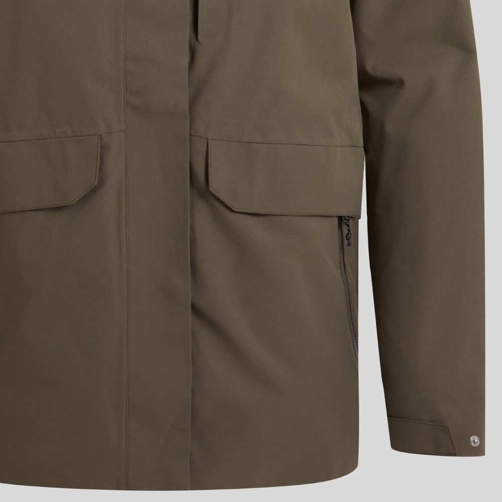 Craghoppers Hardshelljacke Craghoppers - wasserdichte Regenjacke Caldbeck 20.000 WT Mantel, olive