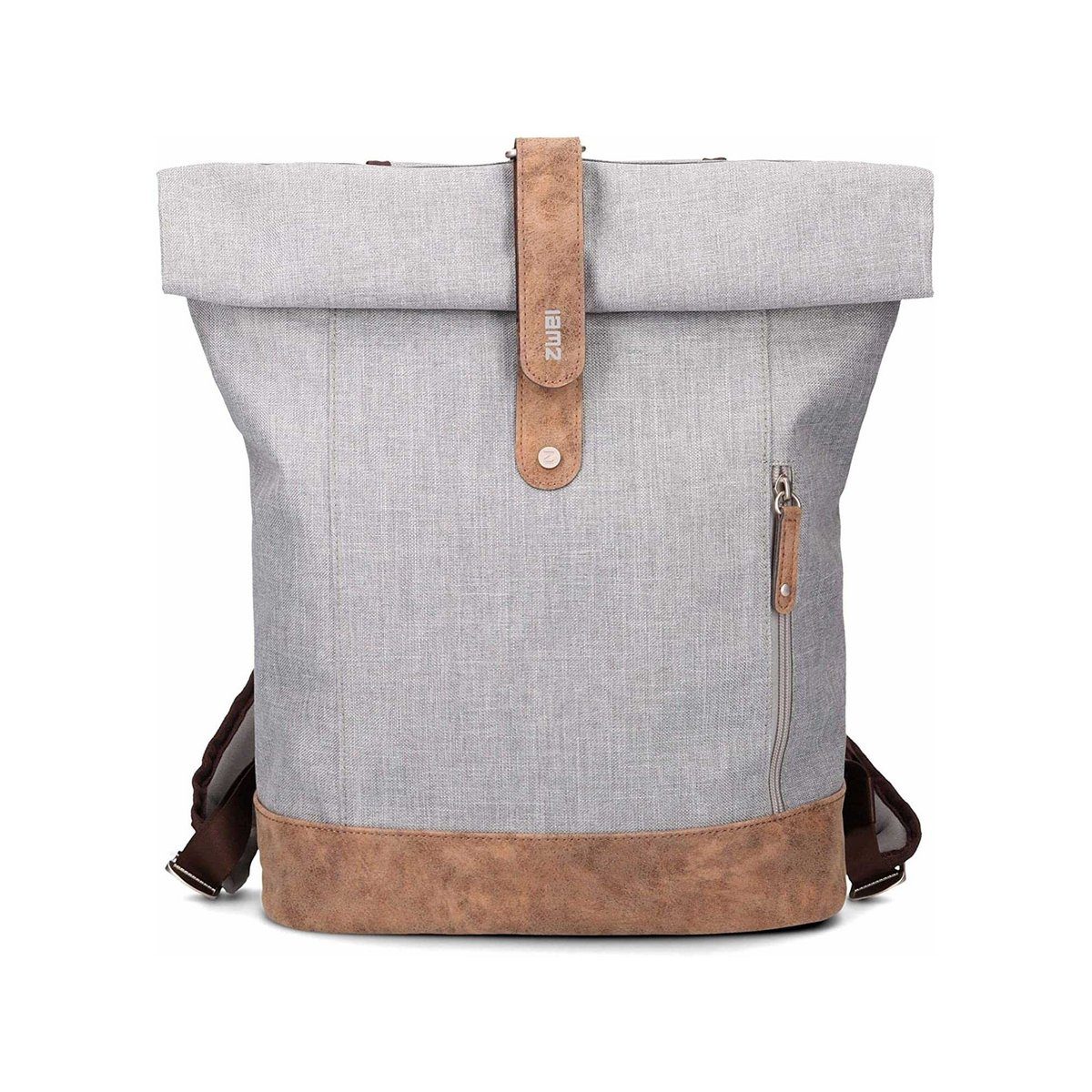 Zwei Freizeitrucksack hell-grau (1-tlg)