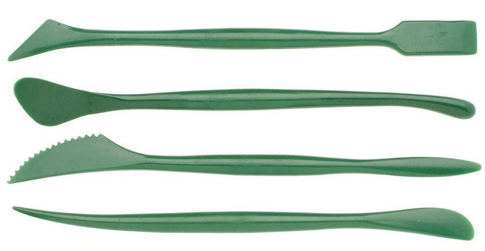 Bastelnaturmaterial Glorex Modellier-Werkzeug-Set 'Profi' 4 tlg.