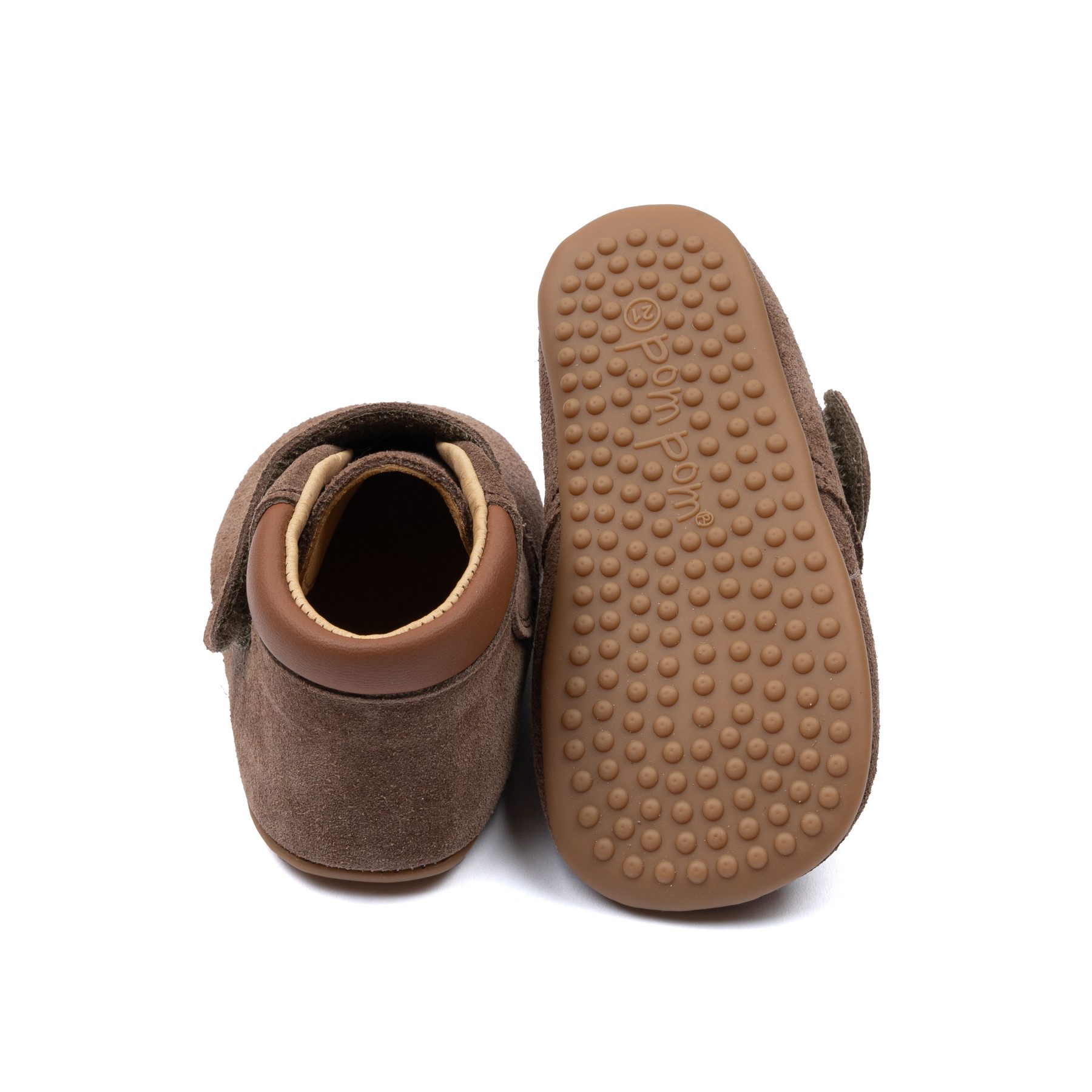 pom pom Pom Pom Beginners Barfuß Wolle Hausschuhe Krabbelschuh