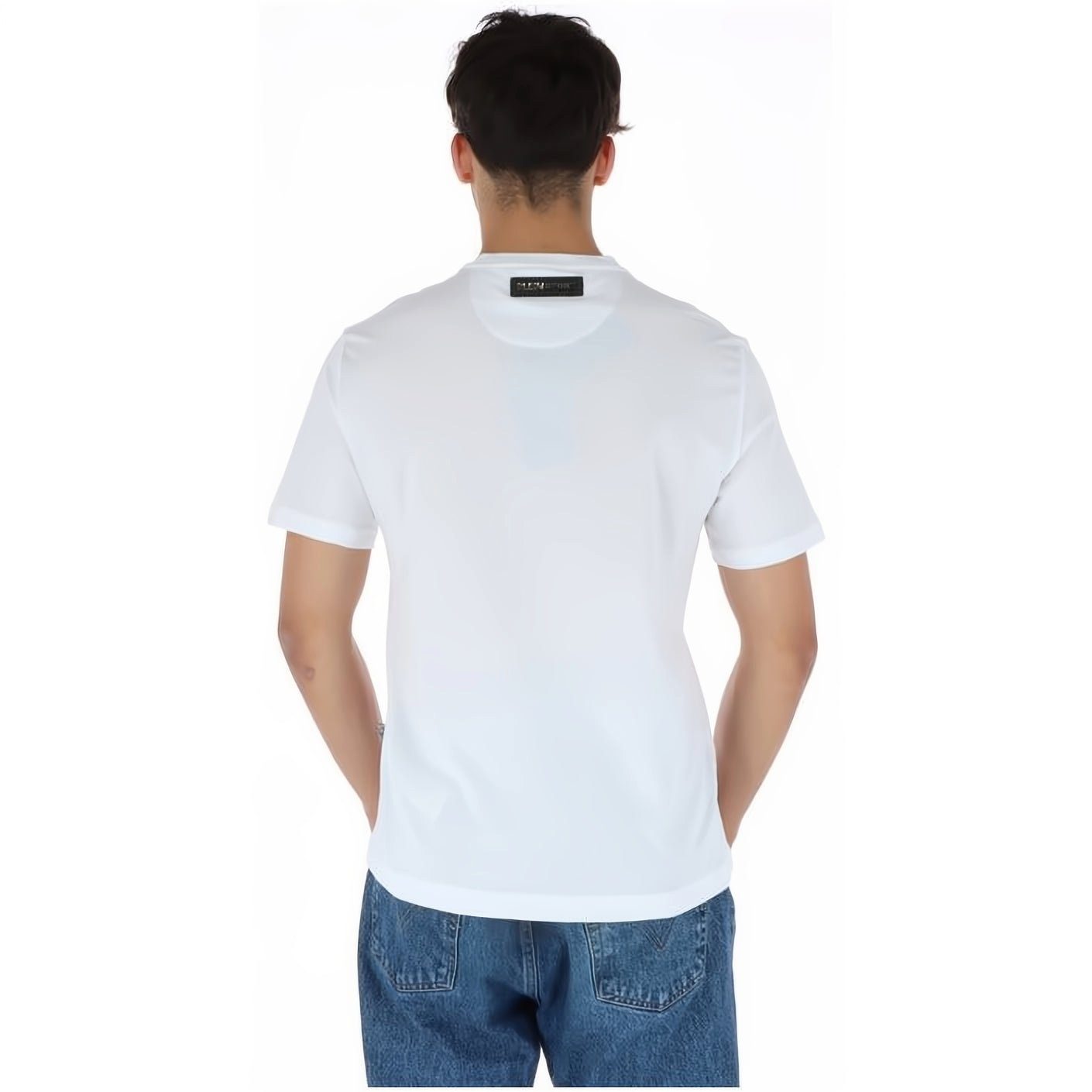 T-Shirt Tragekomfort, hoher NECK Stylischer vielfältige Farbauswahl ROUND PLEIN Look, SPORT
