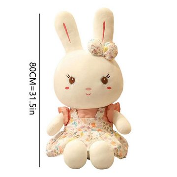 yozhiqu Kuscheltier Plüschtier Gartentuch Niedliches Mädchen Prinzessin Niedliches kleines, Kaninchen Puppe Puppe kleines Kaninchen Tuchpuppe