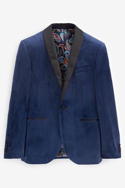 Next Sakko Slim Fit Blazer aus Samt (1-tlg)