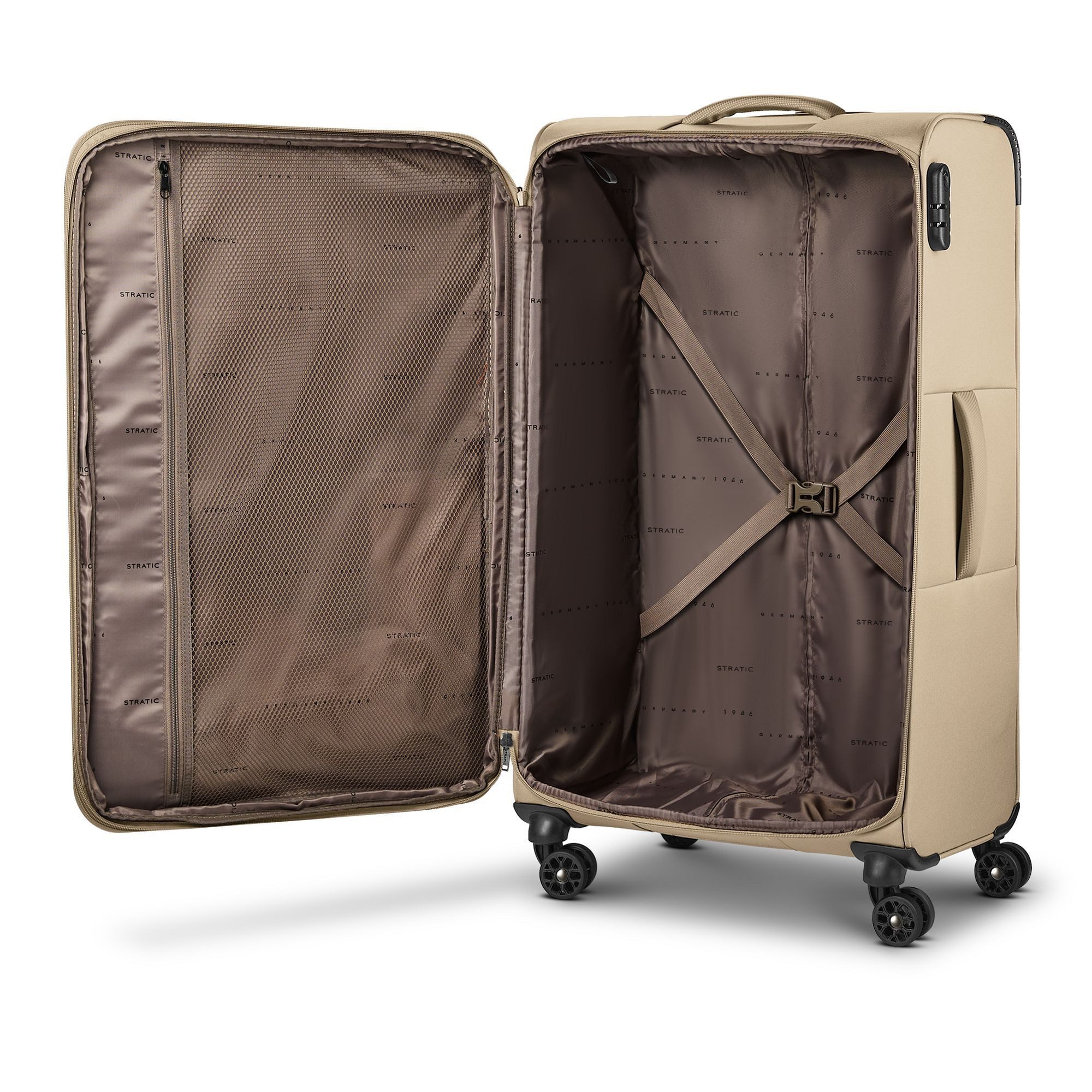 Stratic Weichgepäck-Trolley taska, 4 Rollen, Polyester