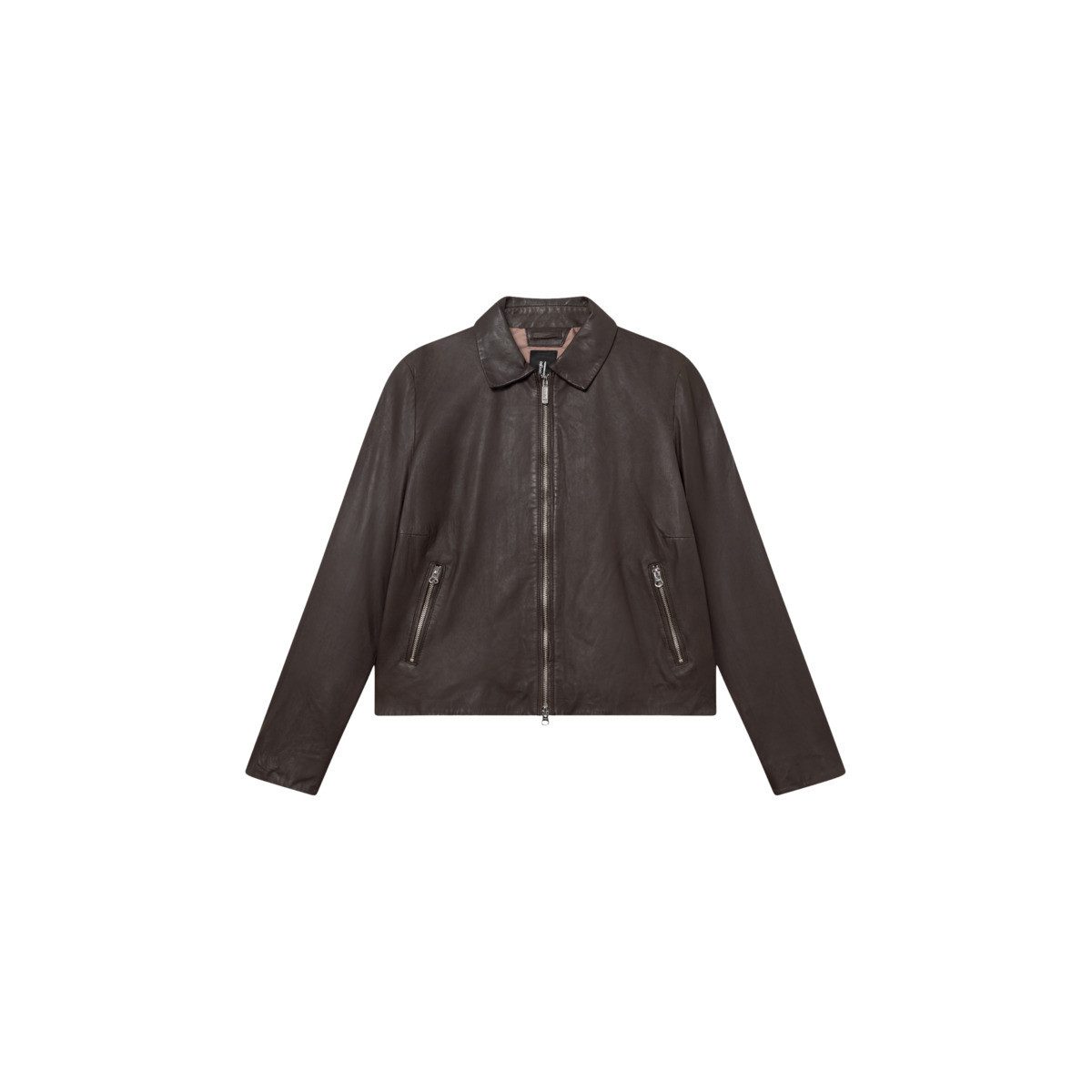 Bomboogie Lederjacke GIACCA Damen Bomberjacke, Freizeitjacke, Blazer, Pufferjacke, Übergangsjacke