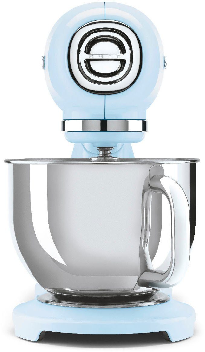 Smeg Küchenmaschine SMF03PBEU Pastellblau, 800 W, 4,8 l Schüssel