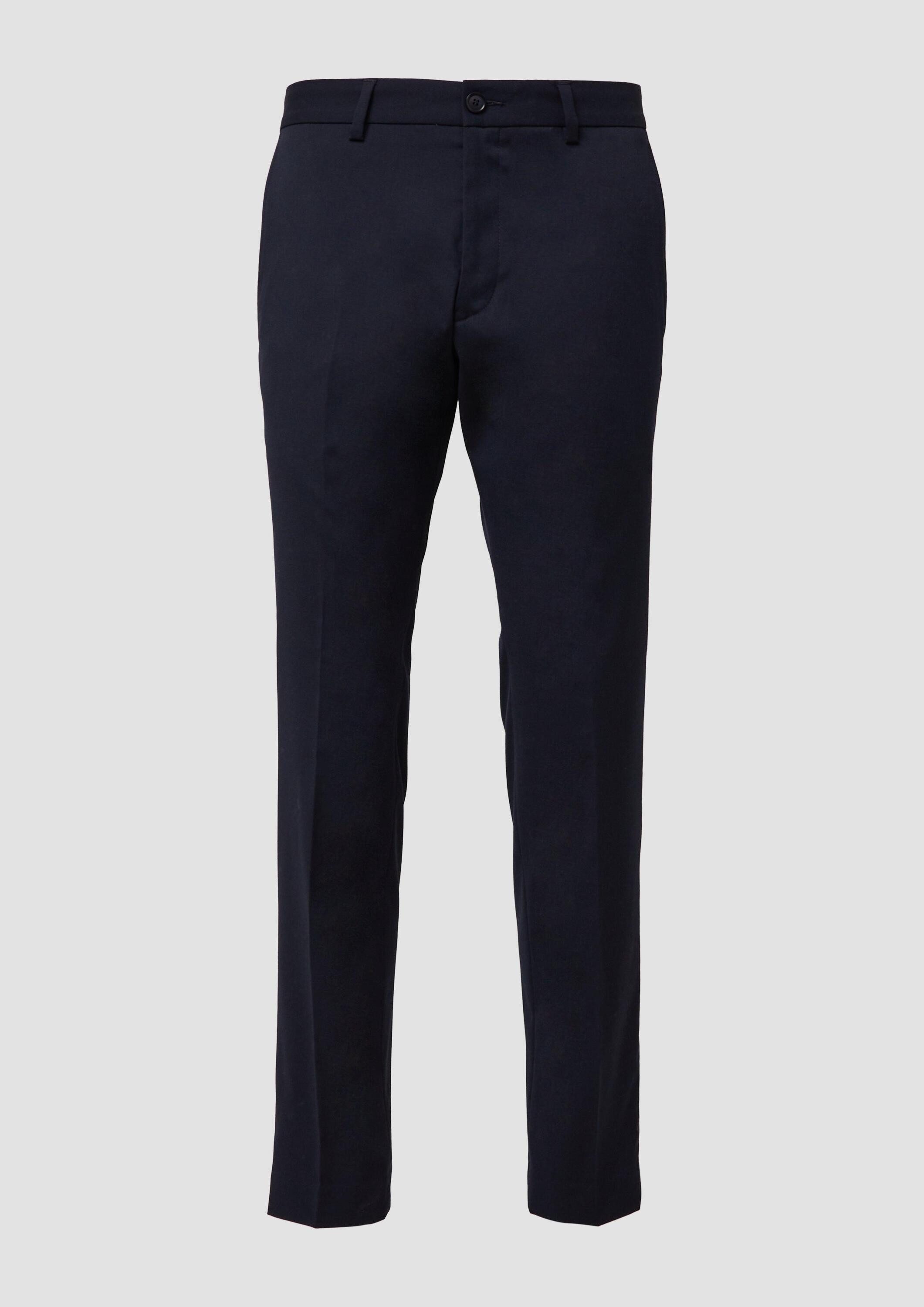 s.Oliver Chinos Hose S.OPURE s.O PURE: Feine Anzughose aus meliertem Stretch-Gewebe
