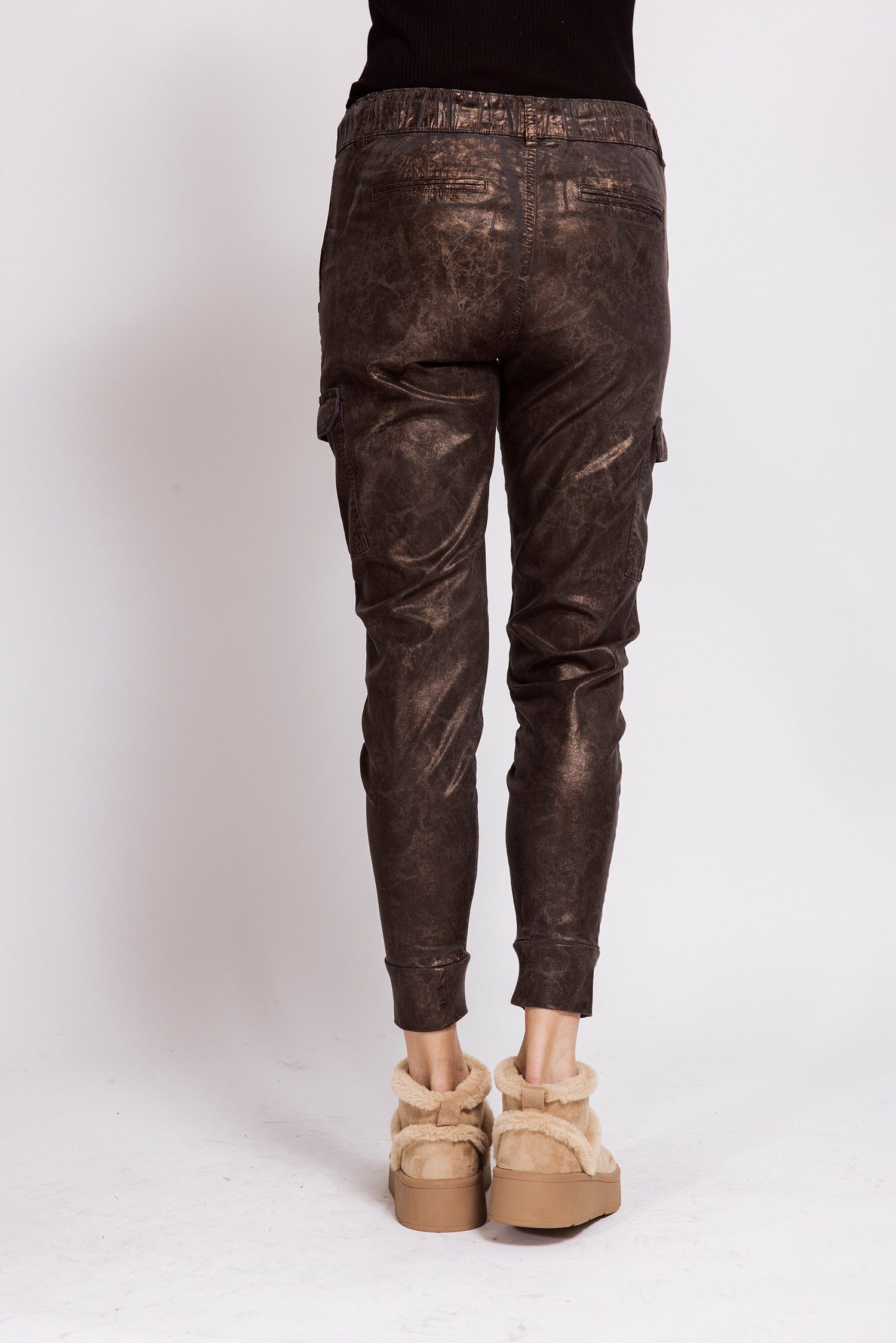 Zhrill Cargohose ZHDAISEY Slim Fit Passform, für lässigen Look, mit Elastikbund und Tunnelzug – Bild 2 von 5