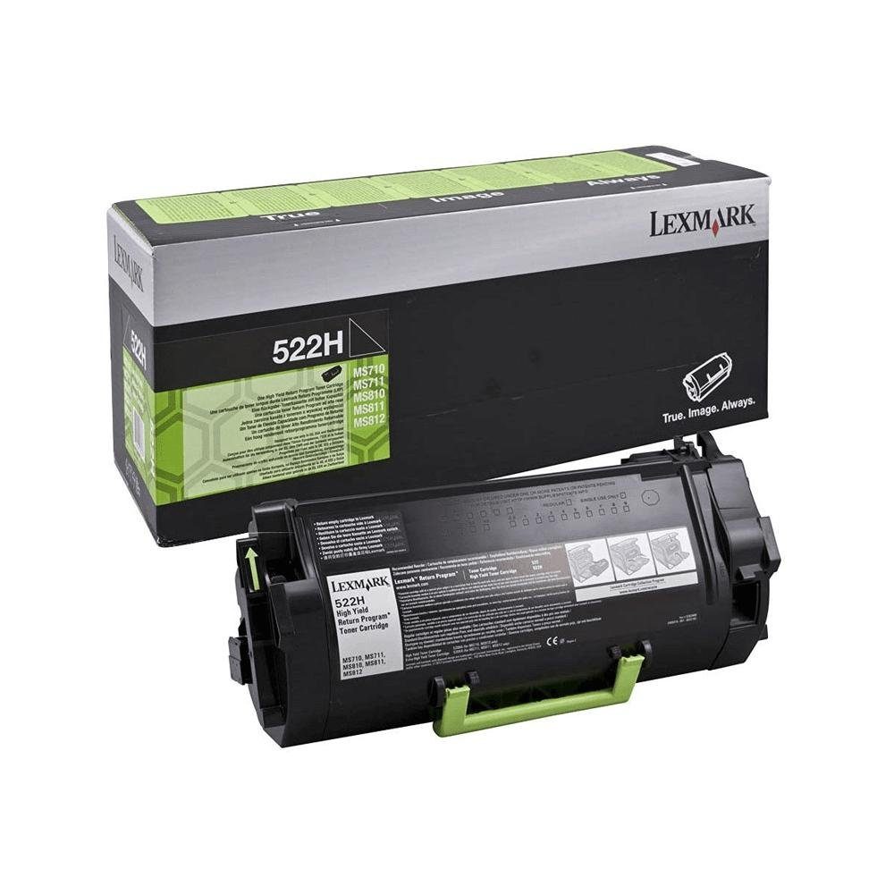 Lexmark Tonerpatrone 522H Toner schwarz