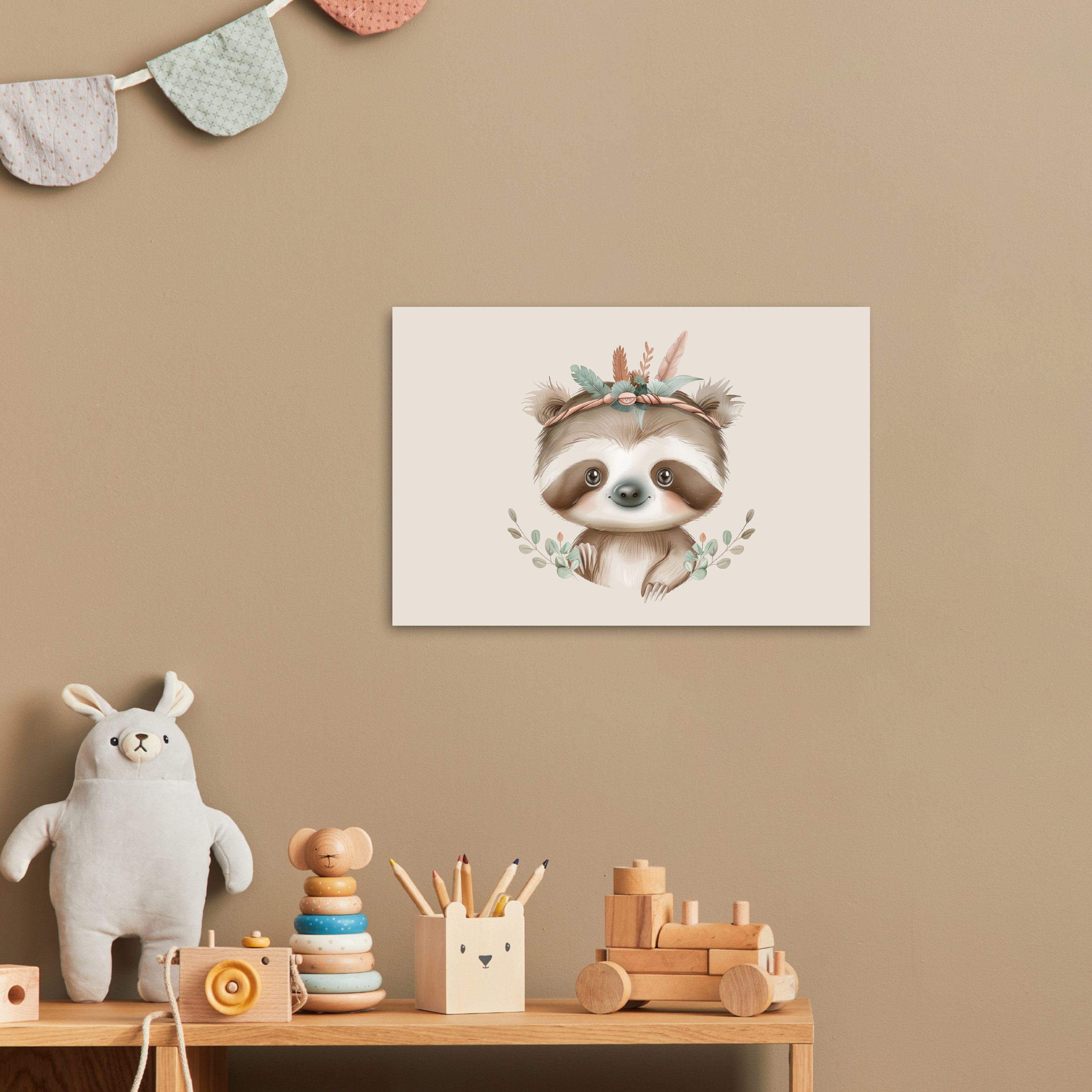 MuchoWow Poster Faultier - Tiere - günstig online kaufen