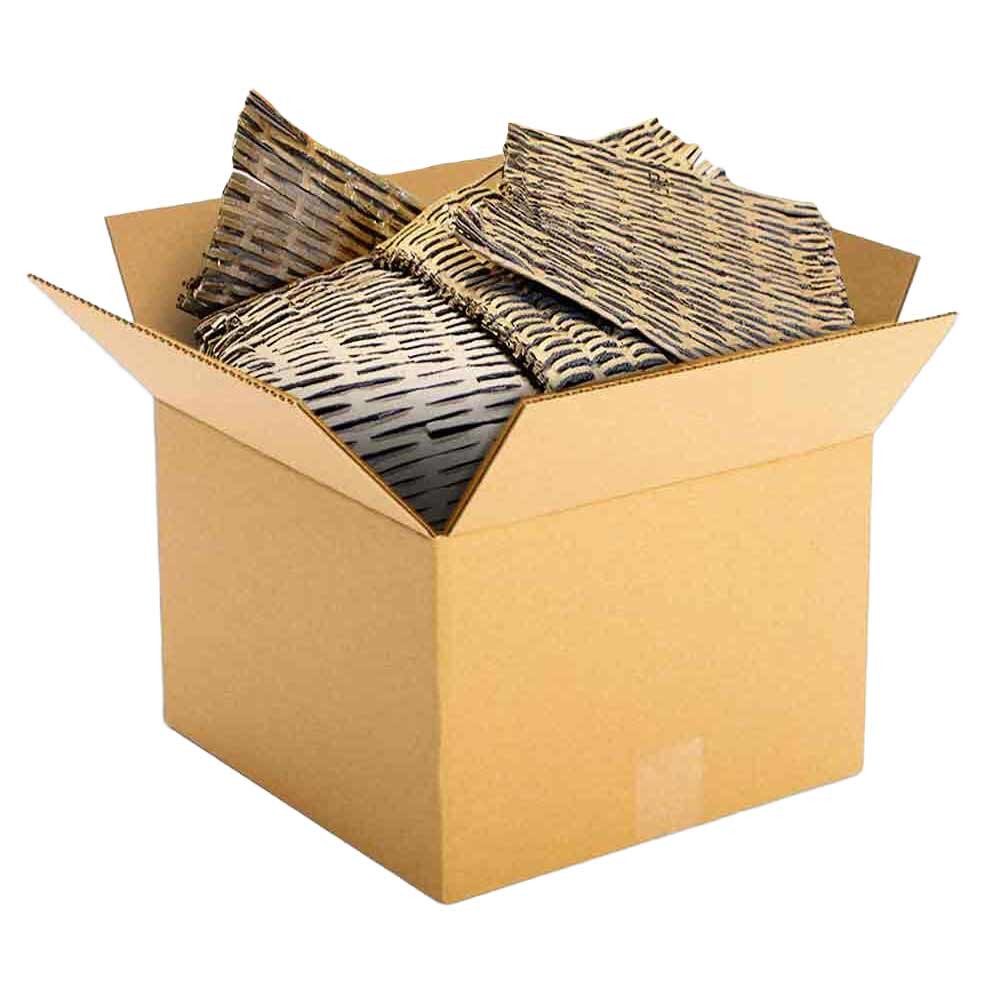 BEMIRO Versandkarton Füllmaterial für Pakete Papier & Pappe - 10 kg im Karton
