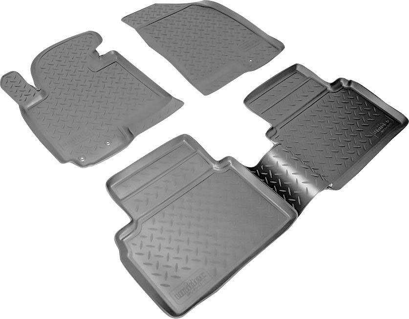 RECAMBO Passform-Fußmatten CustomComforts (4 St), für Kia Sportage, Typ SL 2010 - 2015, perfekte Passform